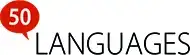 50 Languages logo