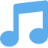 Extend music logo