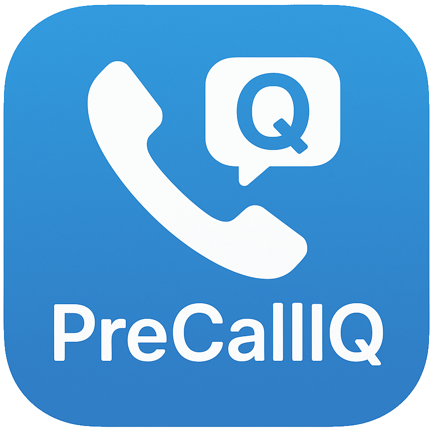 PreCall IQ logo