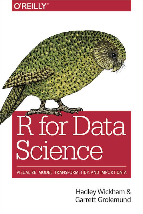 R for Data Science by Hadley Wickham and Garrett Grolemund logo