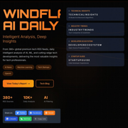 WindFlash | AI Daily News for Developers – Tools & Insights logo