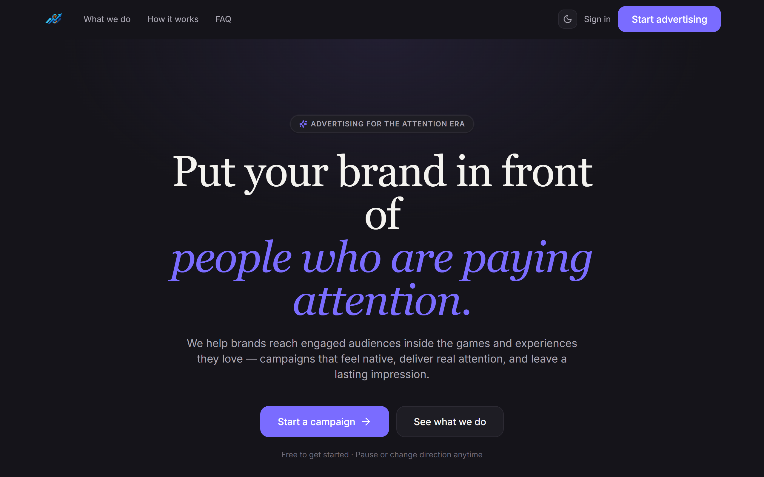 Adspert screenshot