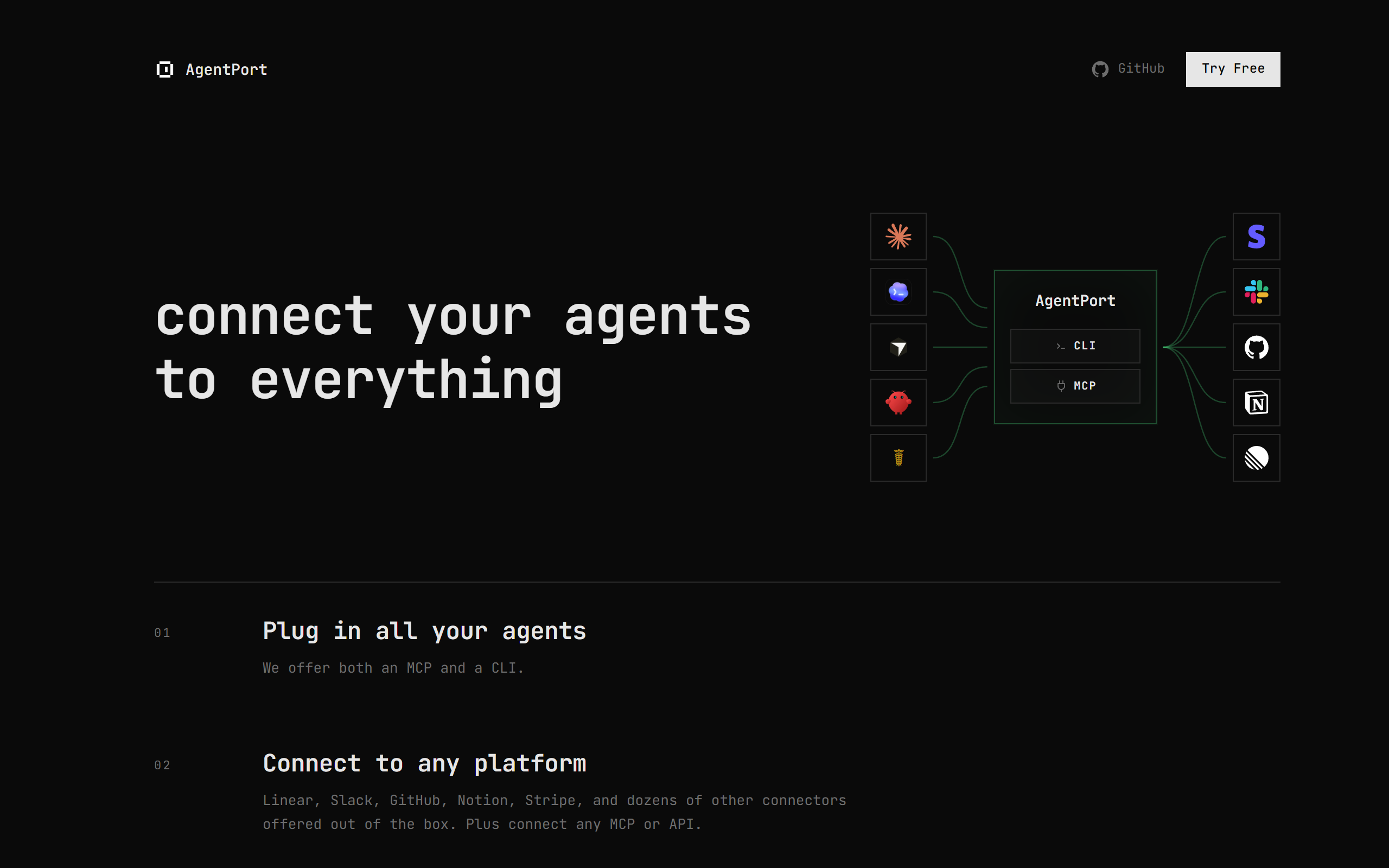AgentPort screenshot