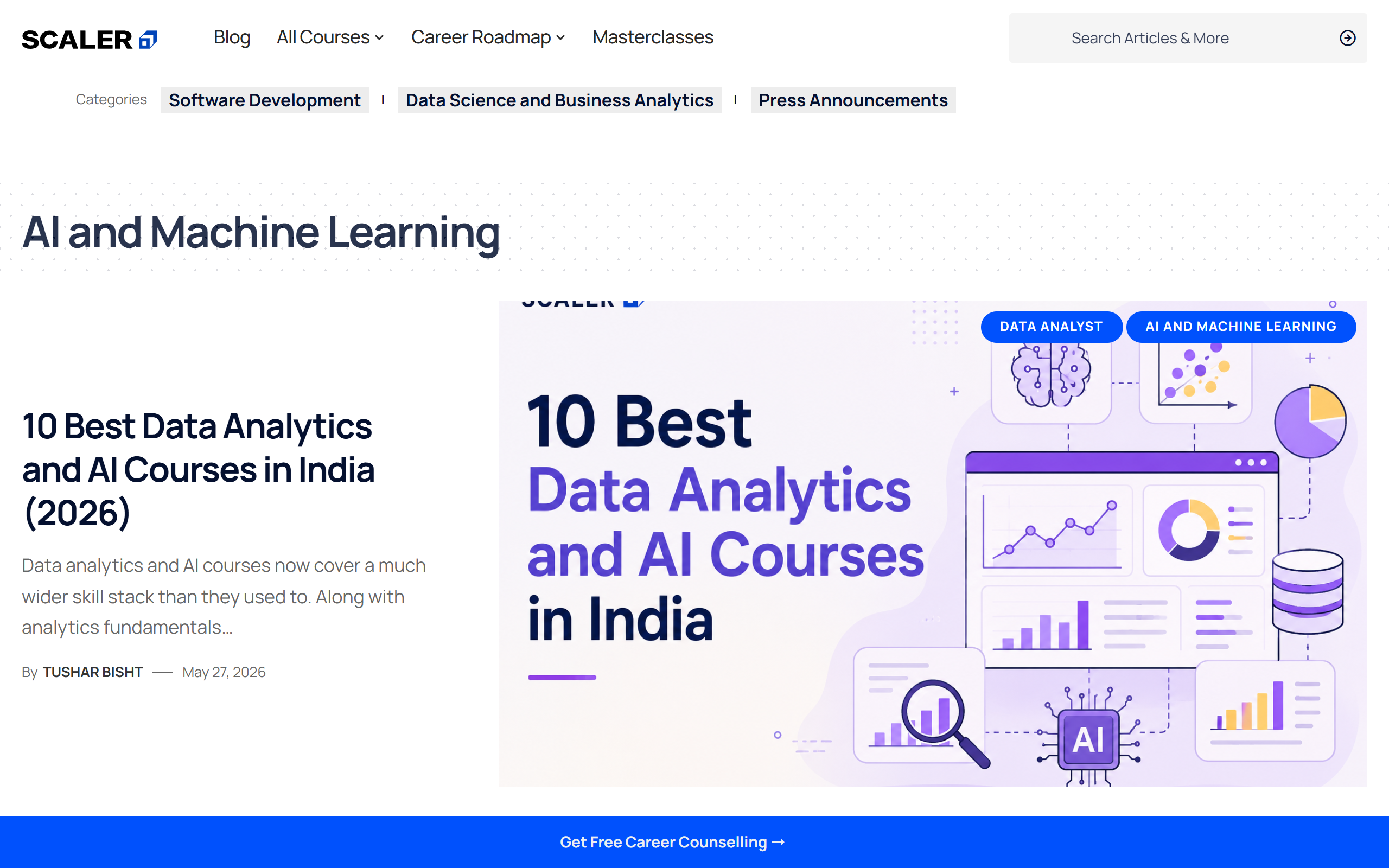 AI and Machine Learning Roadmaps screenshot