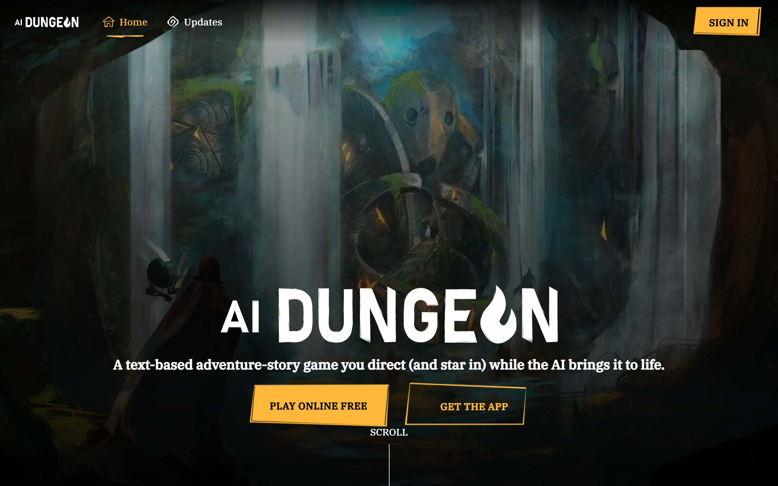 AI Dungeon screenshot