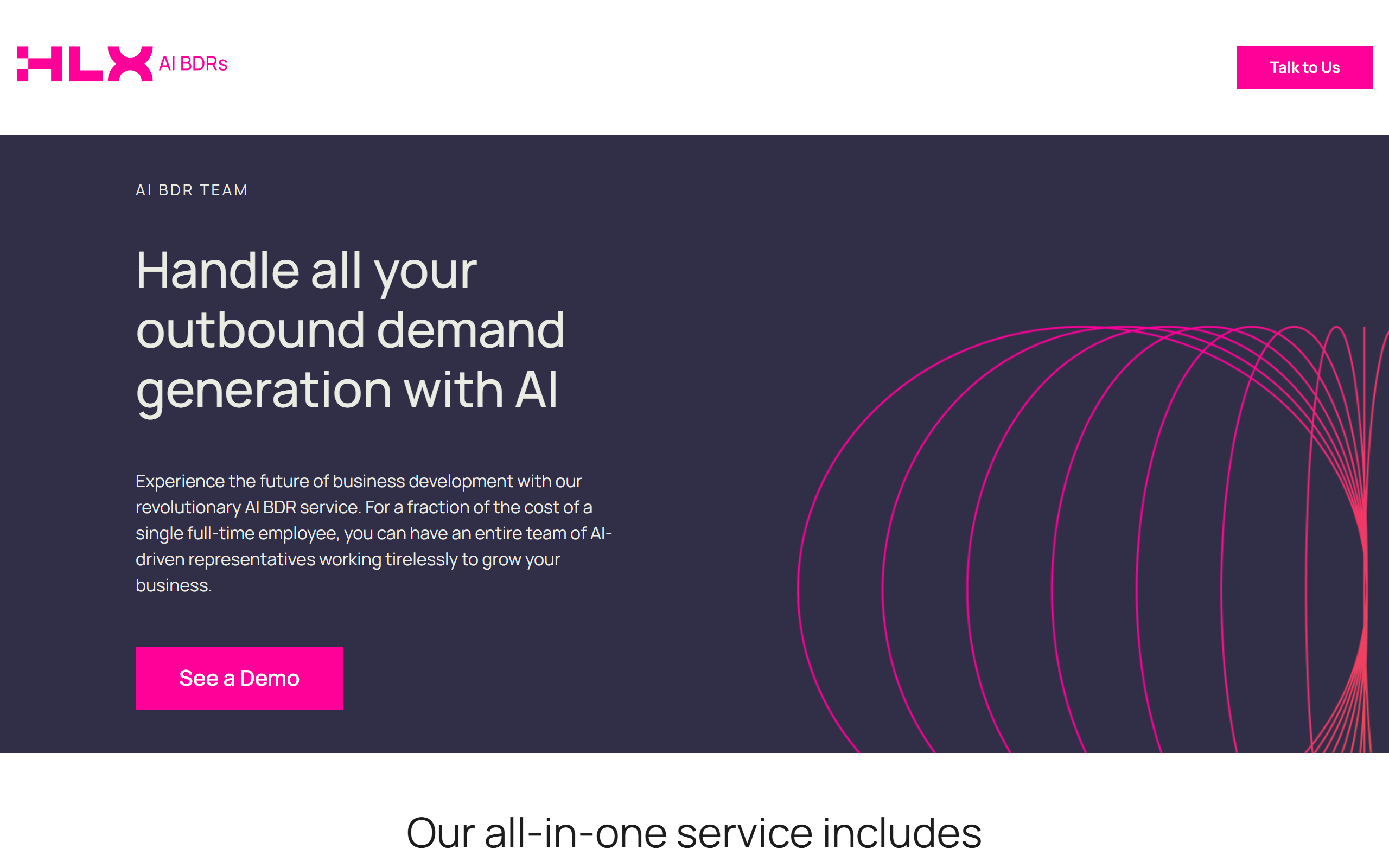 AI Outbound Agents screenshot
