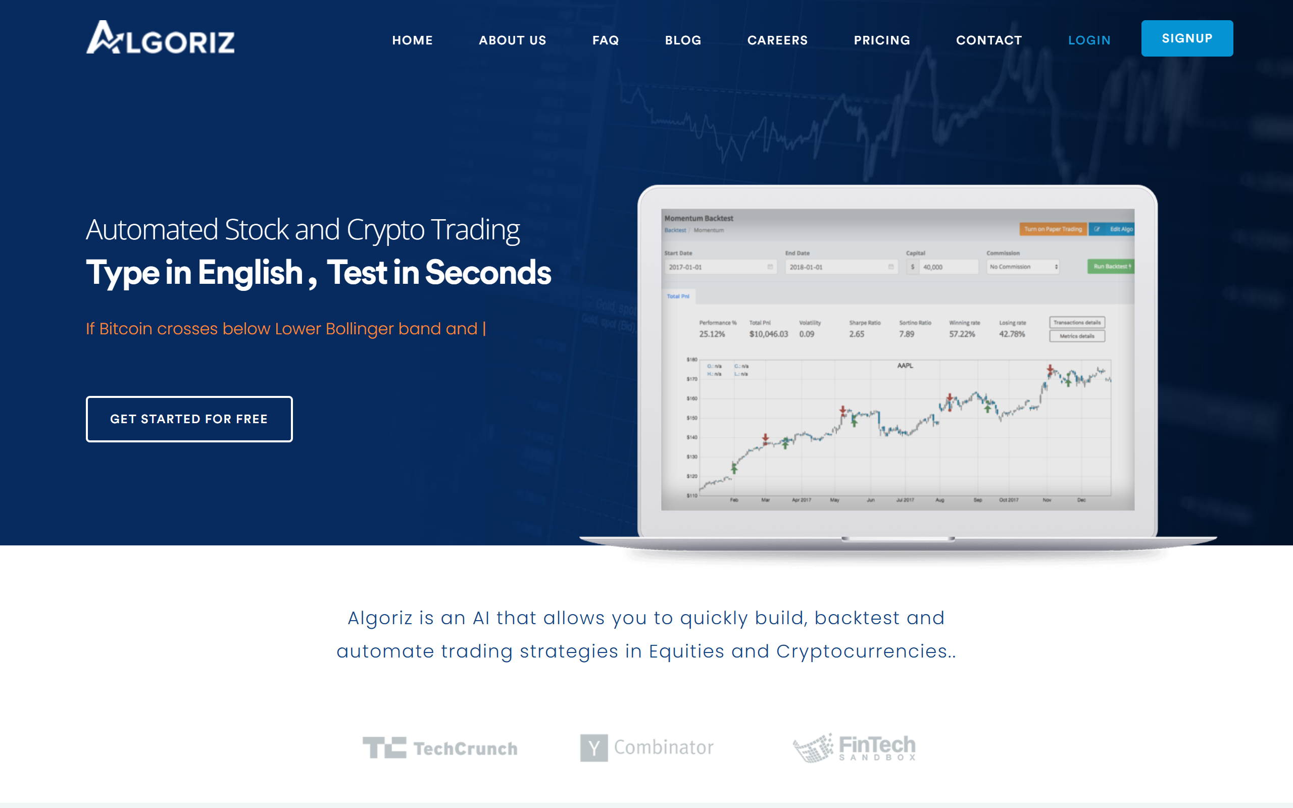 Algoriz screenshot