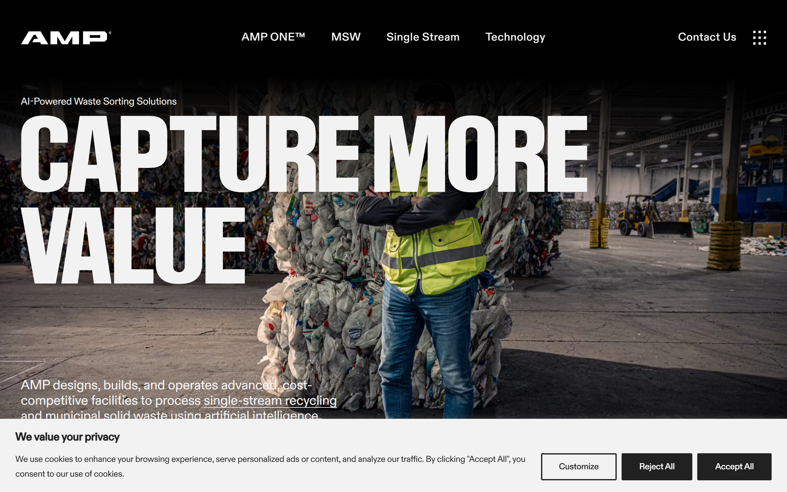 Ampsortation screenshot
