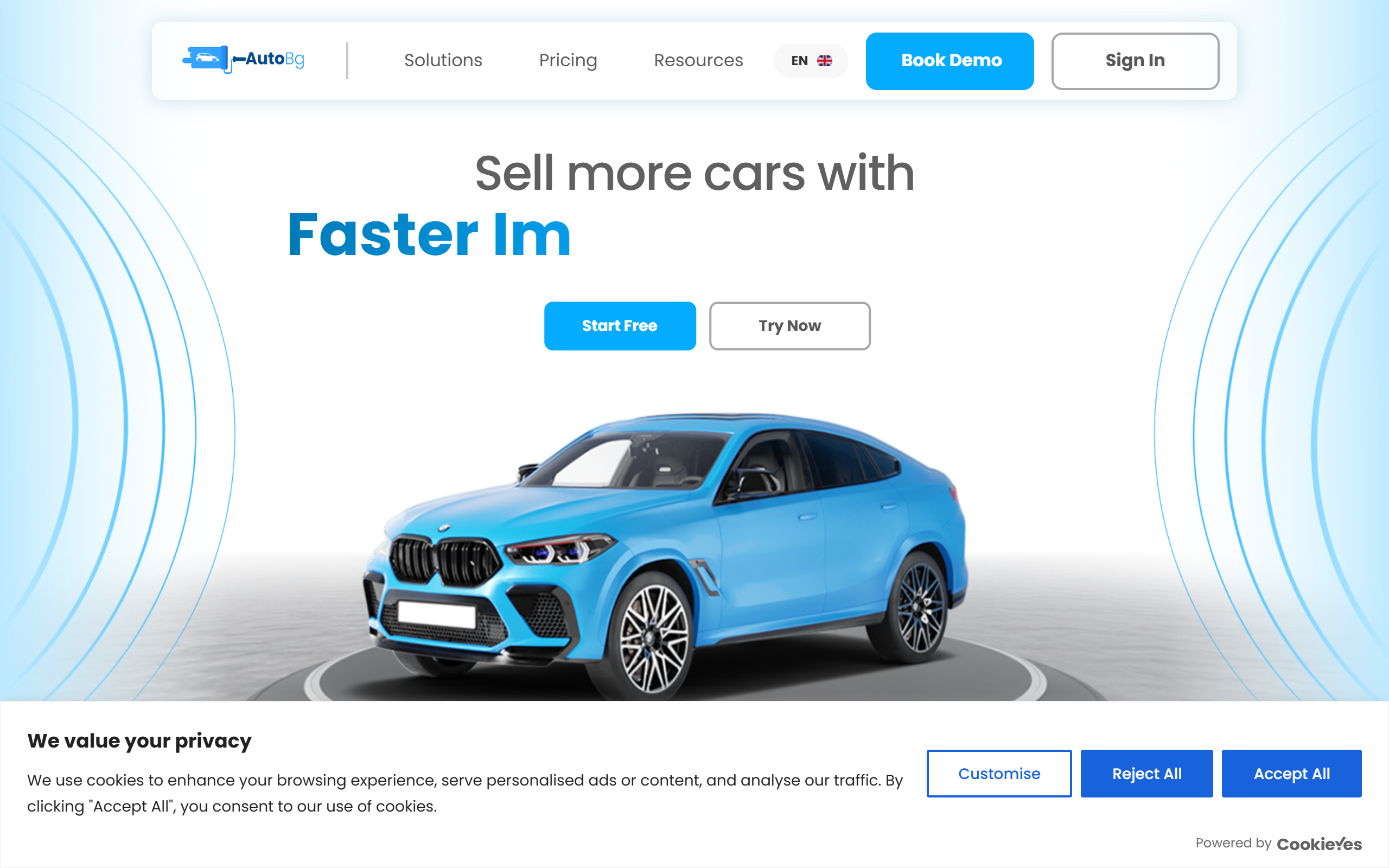 Autobg screenshot