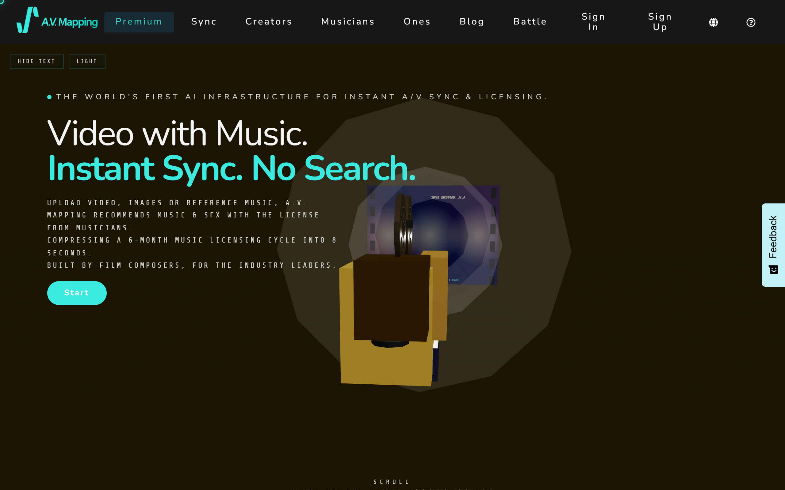 A.V. Mapping screenshot