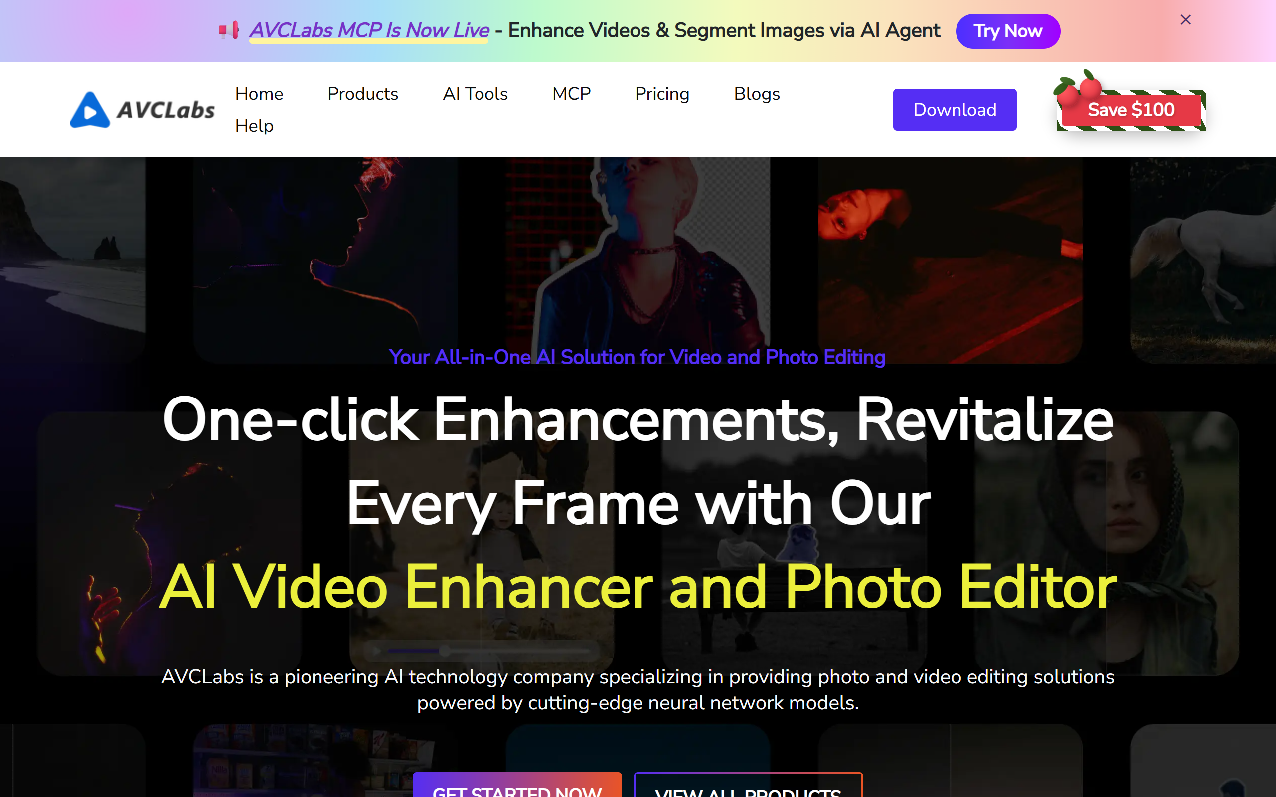 AVCLabs Video Enhancer AI screenshot