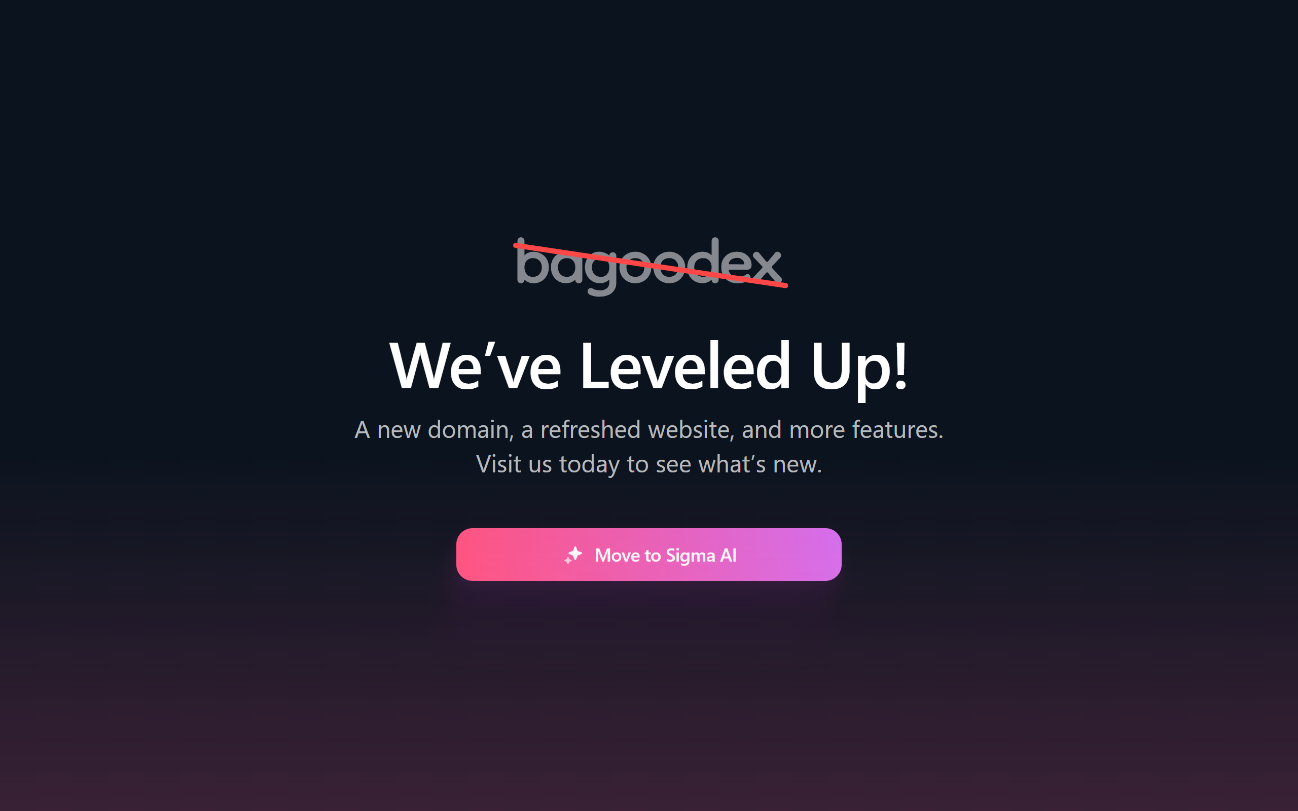 Bagoodex AI screenshot