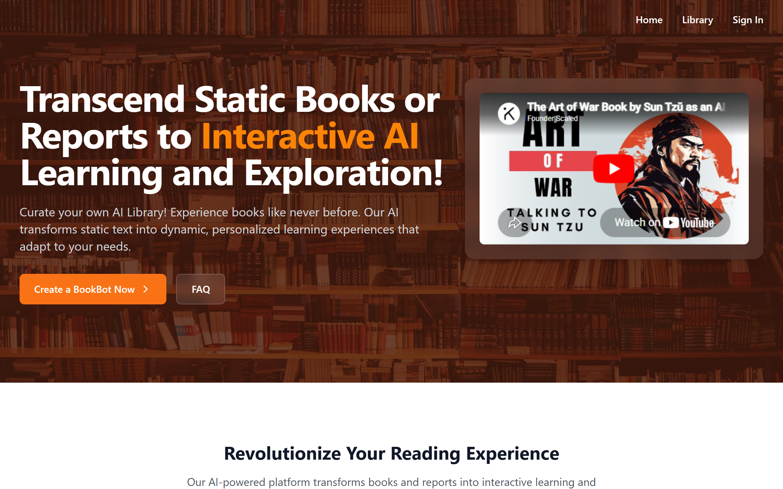 Book Bot screenshot