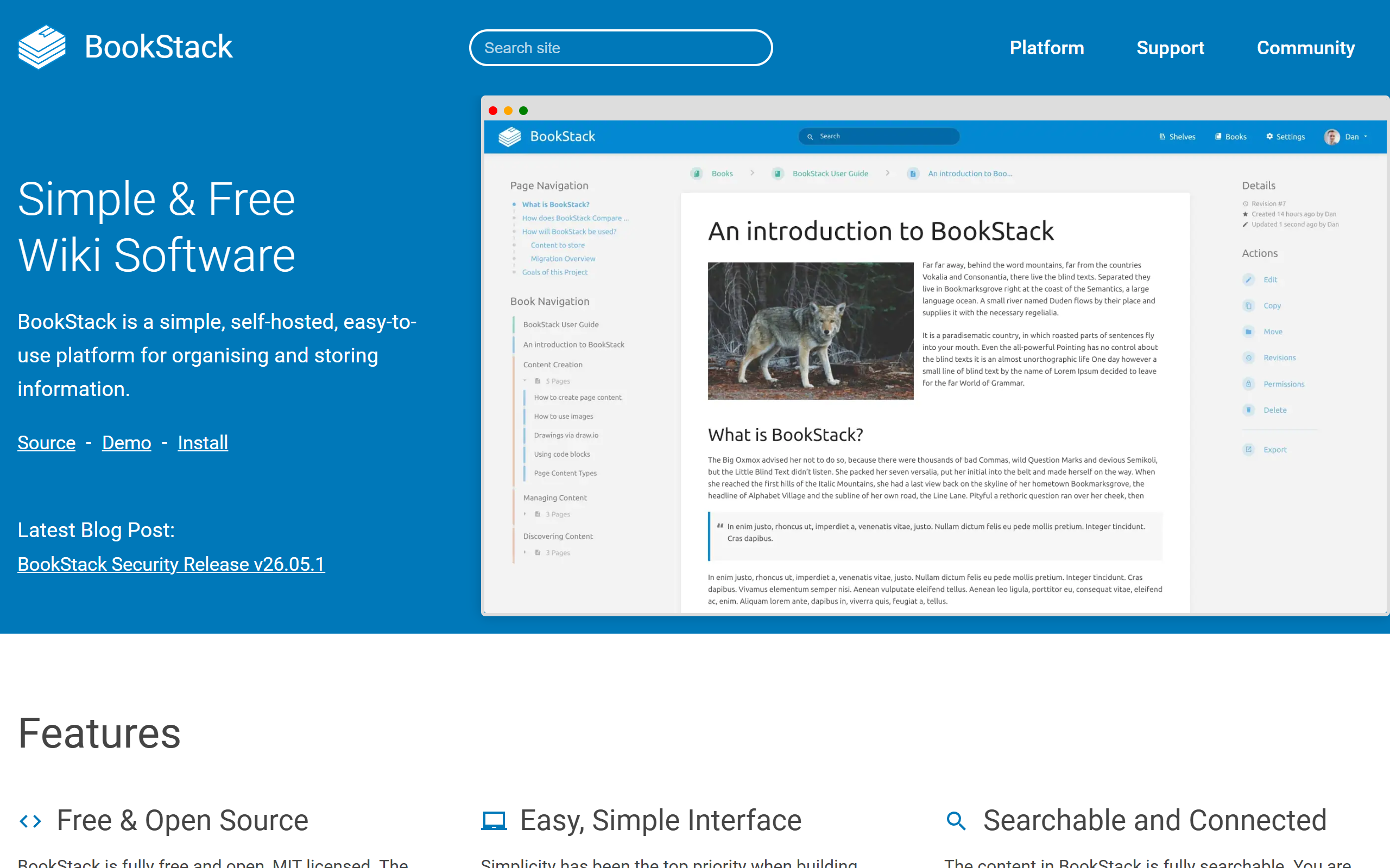 BookStack AI screenshot