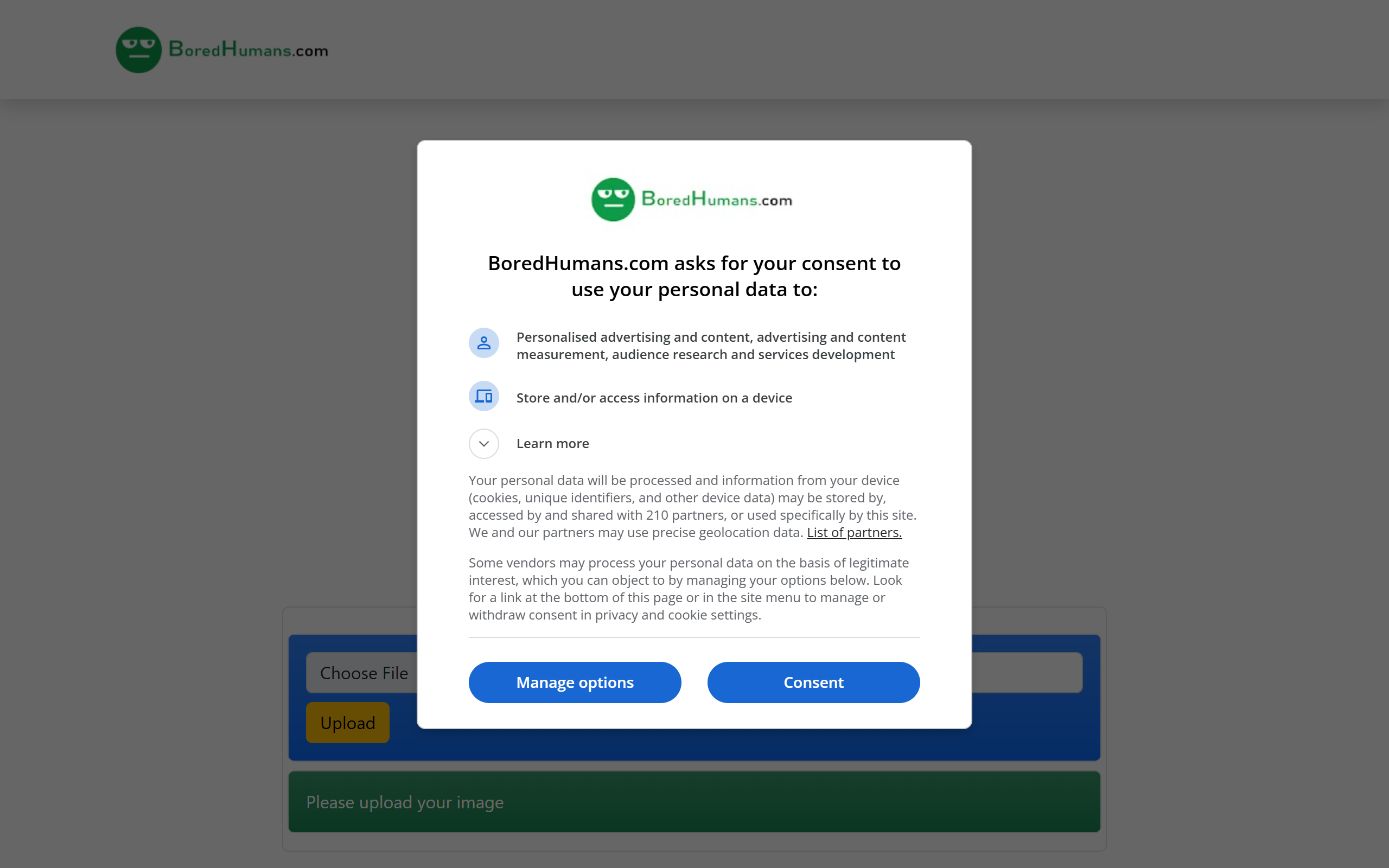 BoredHumans Image Background Removal screenshot