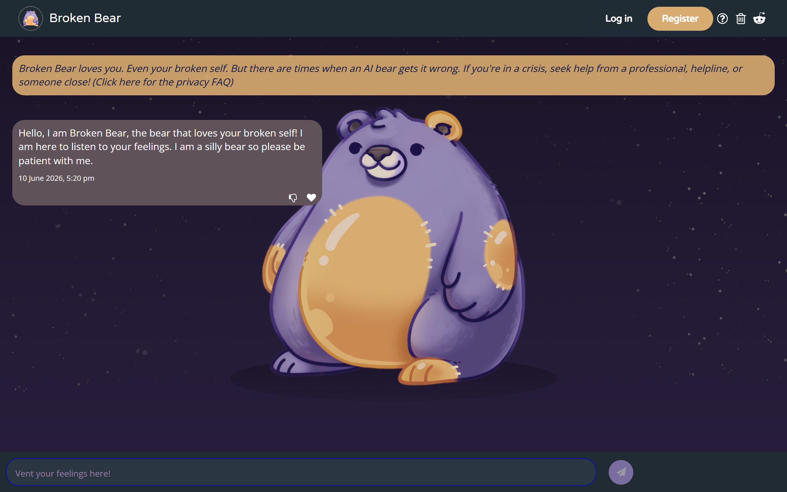 Broken Bear screenshot