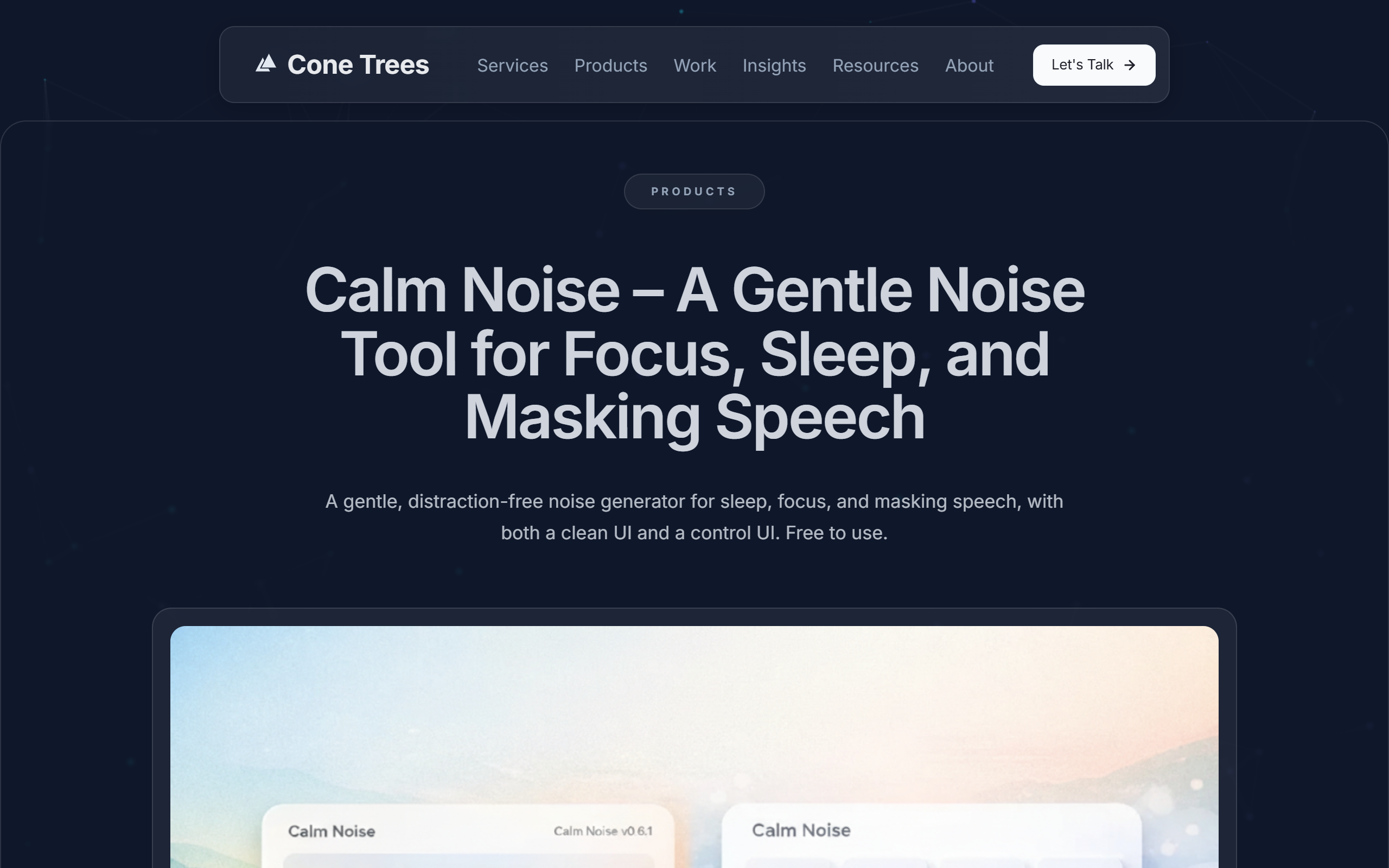 Calm Noise screenshot