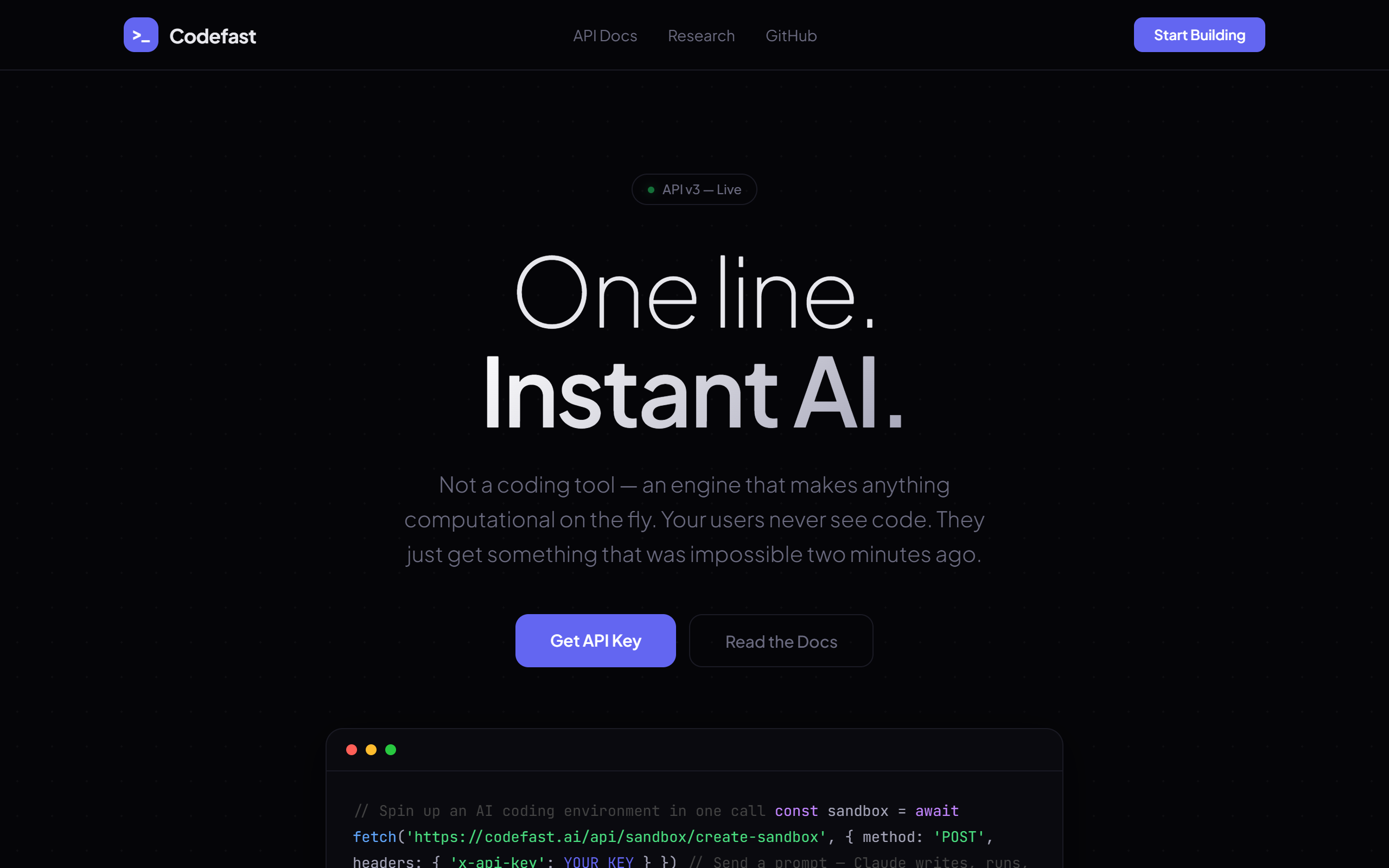 CodeFast screenshot