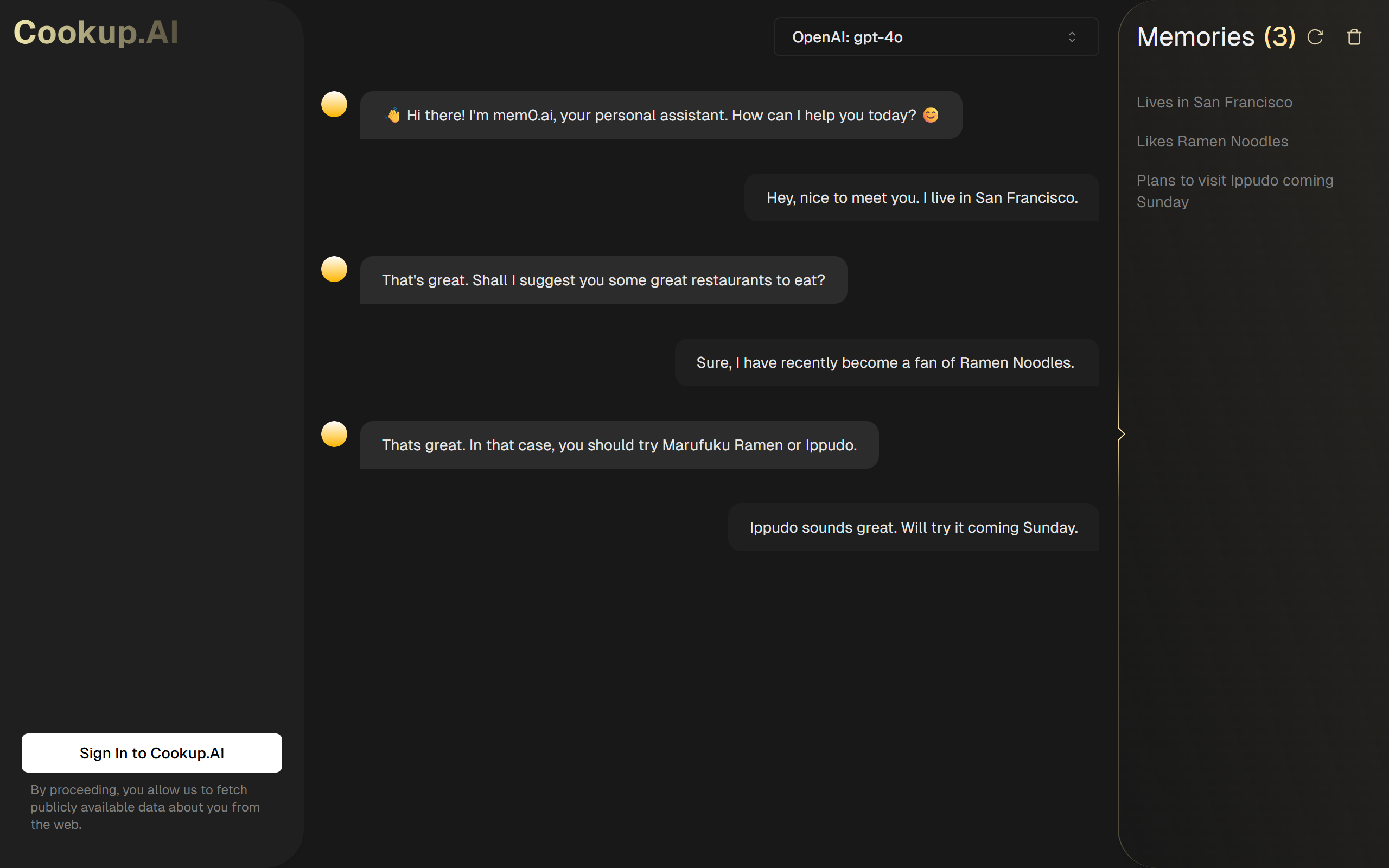 Cookup AI screenshot
