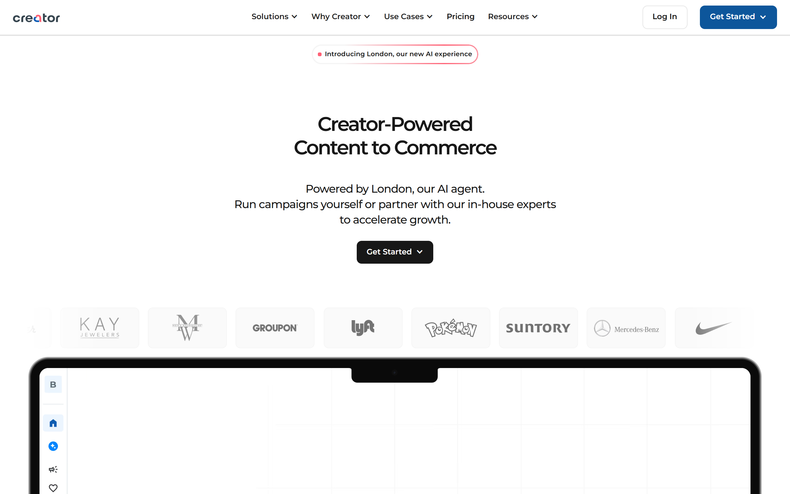 Creator.co screenshot