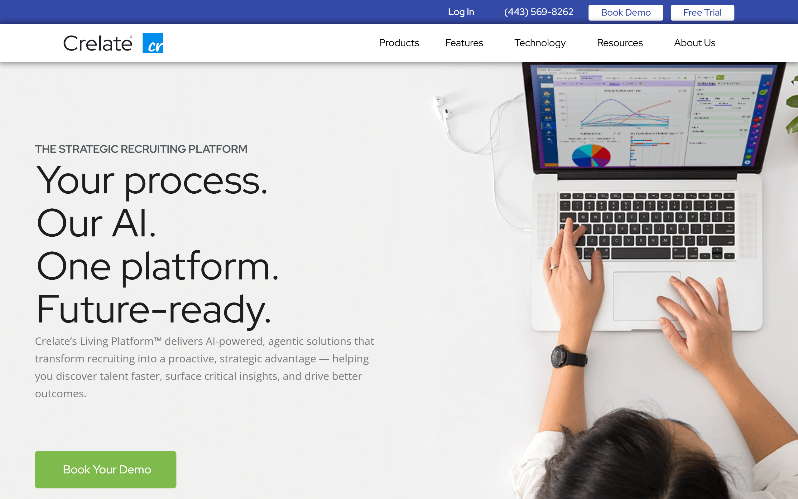 Crelate screenshot