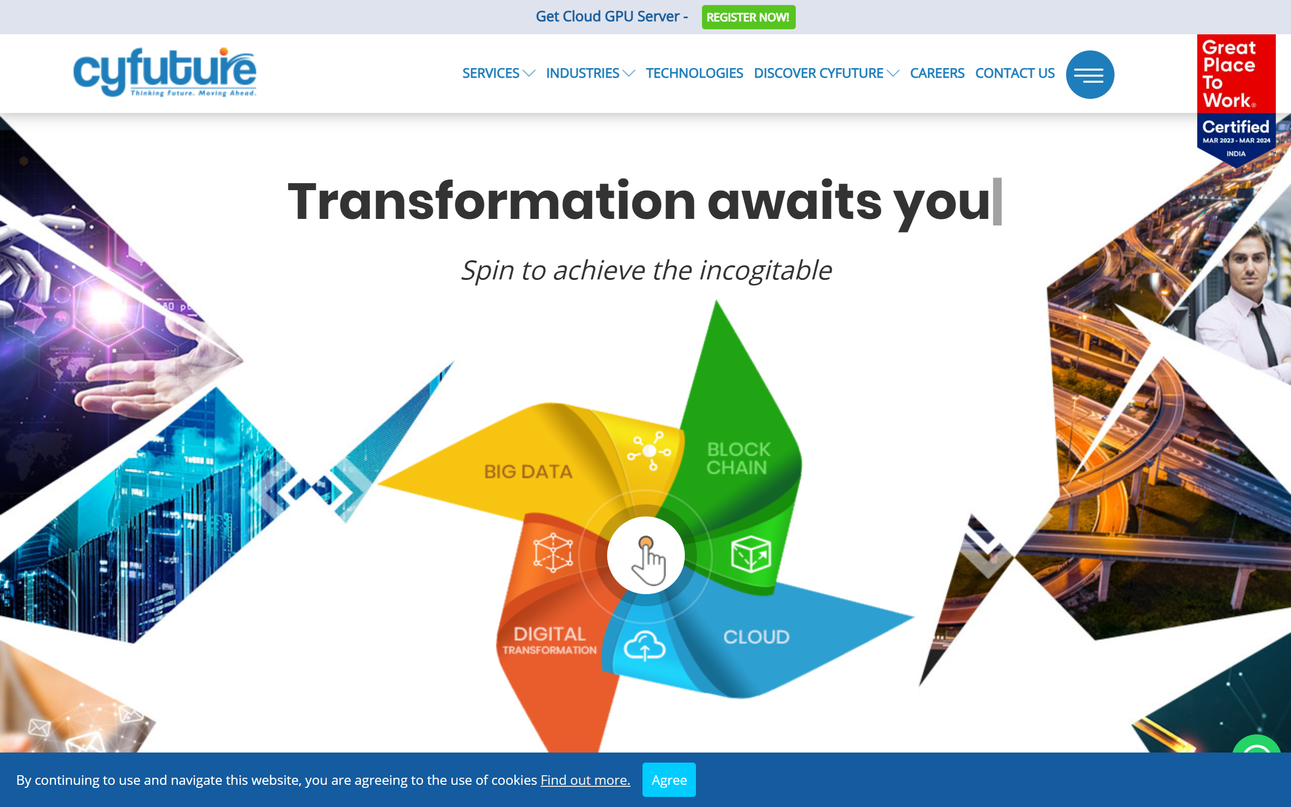 Cyfuture AI screenshot