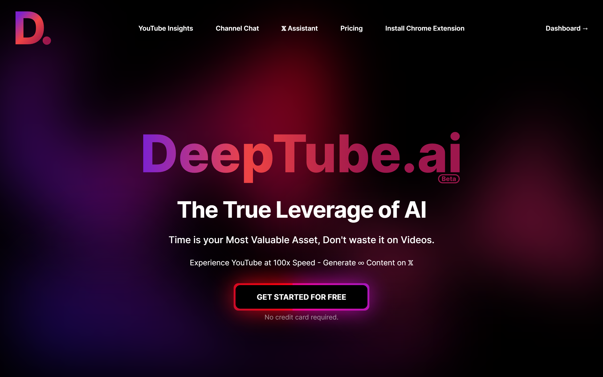 Deeptube screenshot