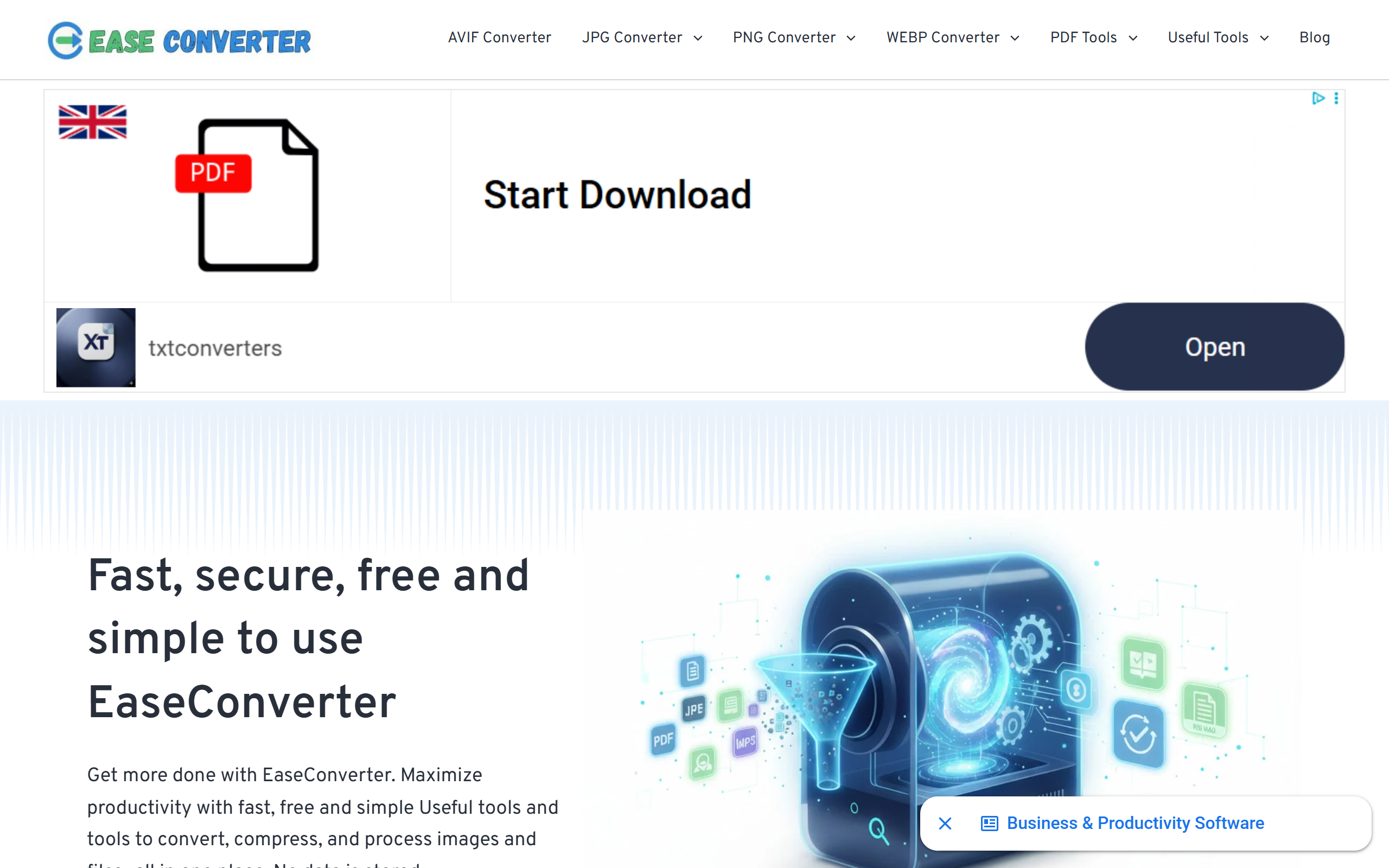 Easeconverter screenshot