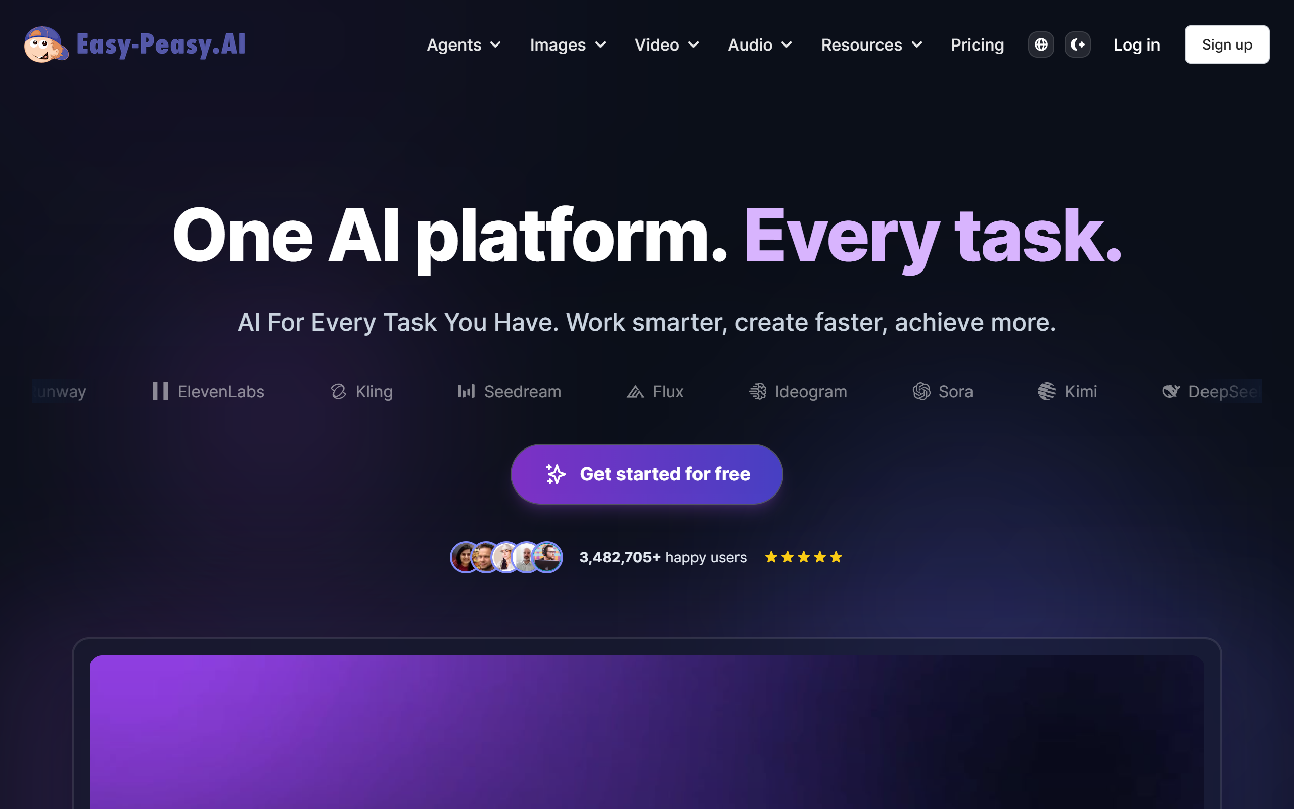 Easy-Peasy.AI screenshot