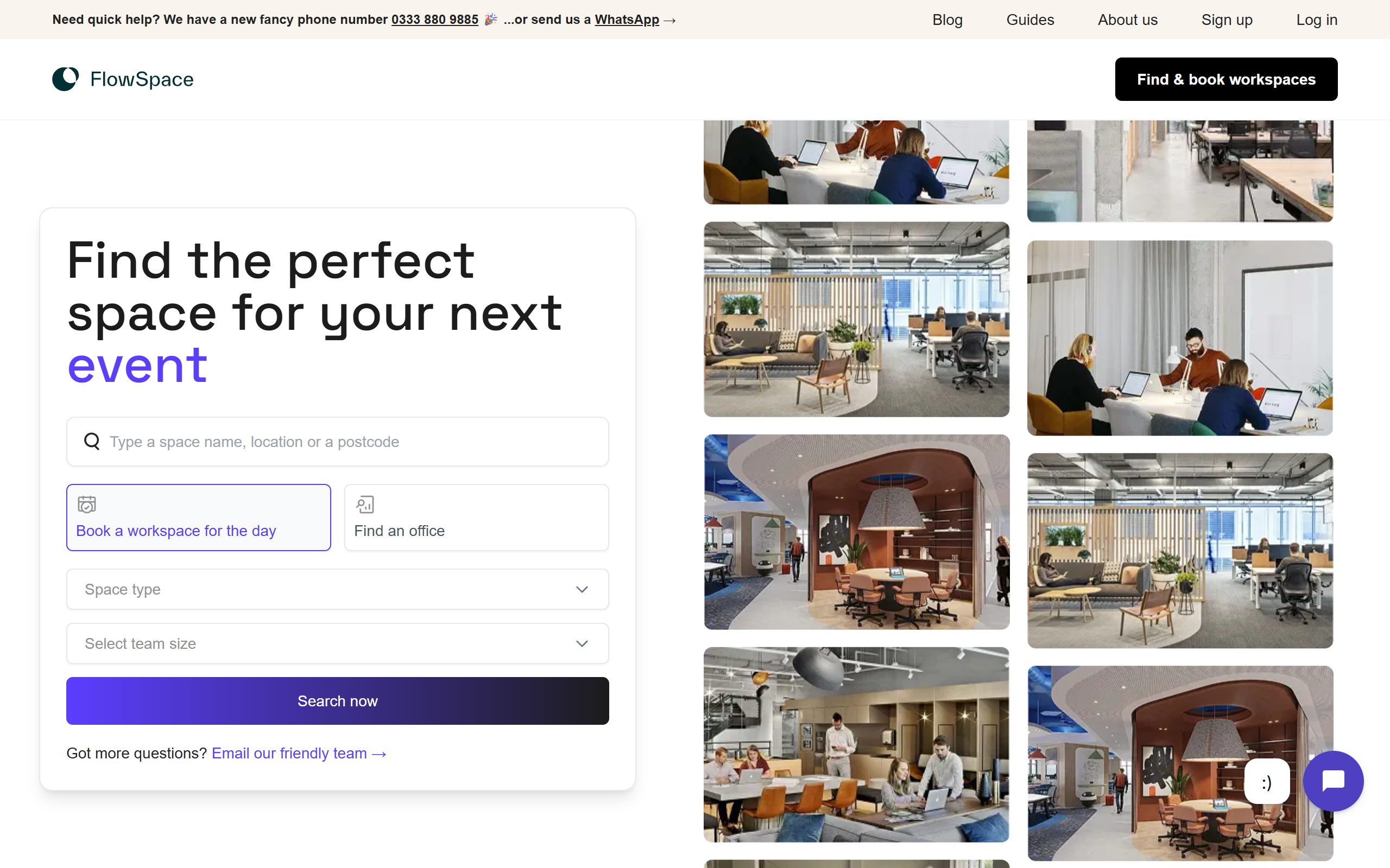Flowspace screenshot