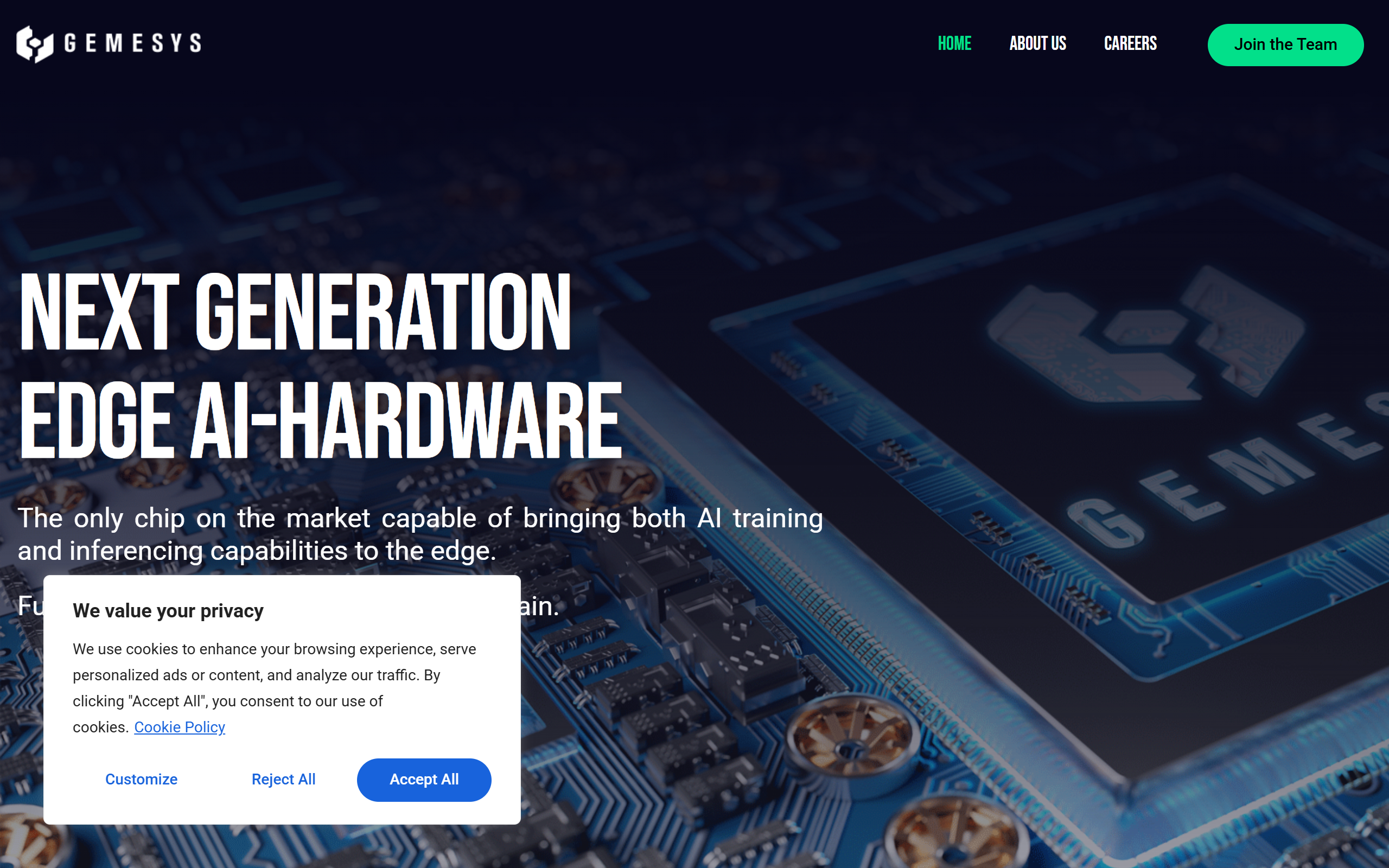 Gemesys screenshot