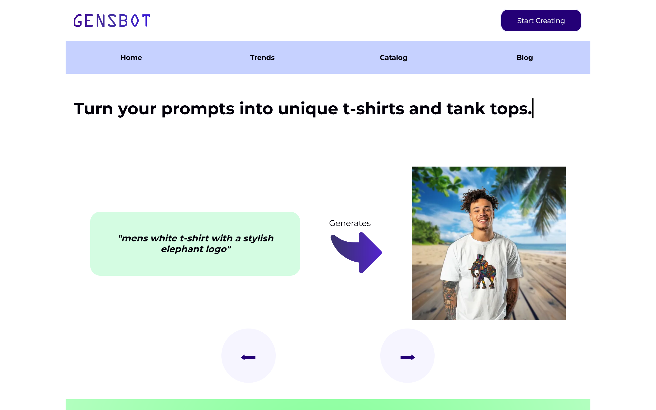 Gensbot screenshot