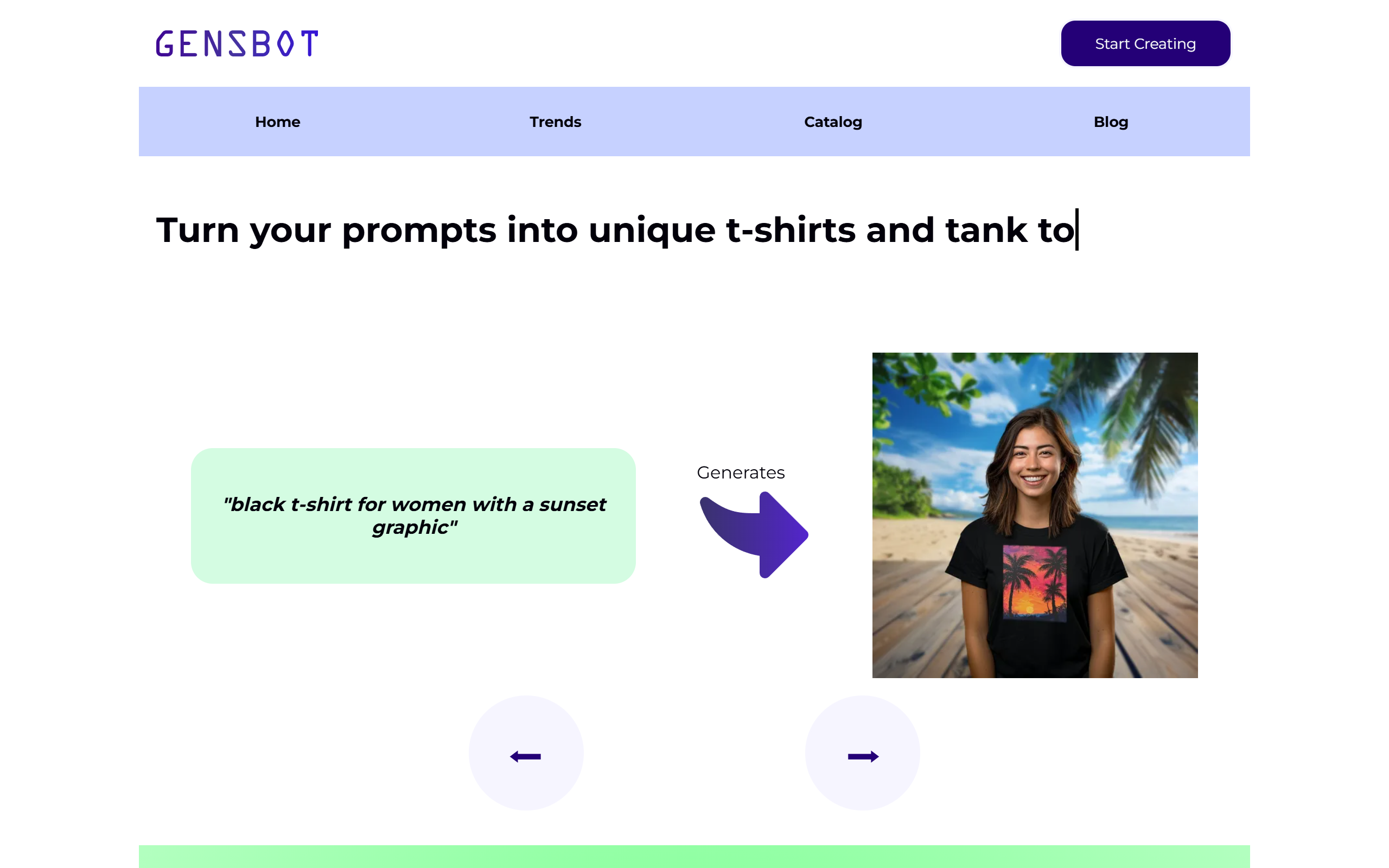 Gensbot screenshot