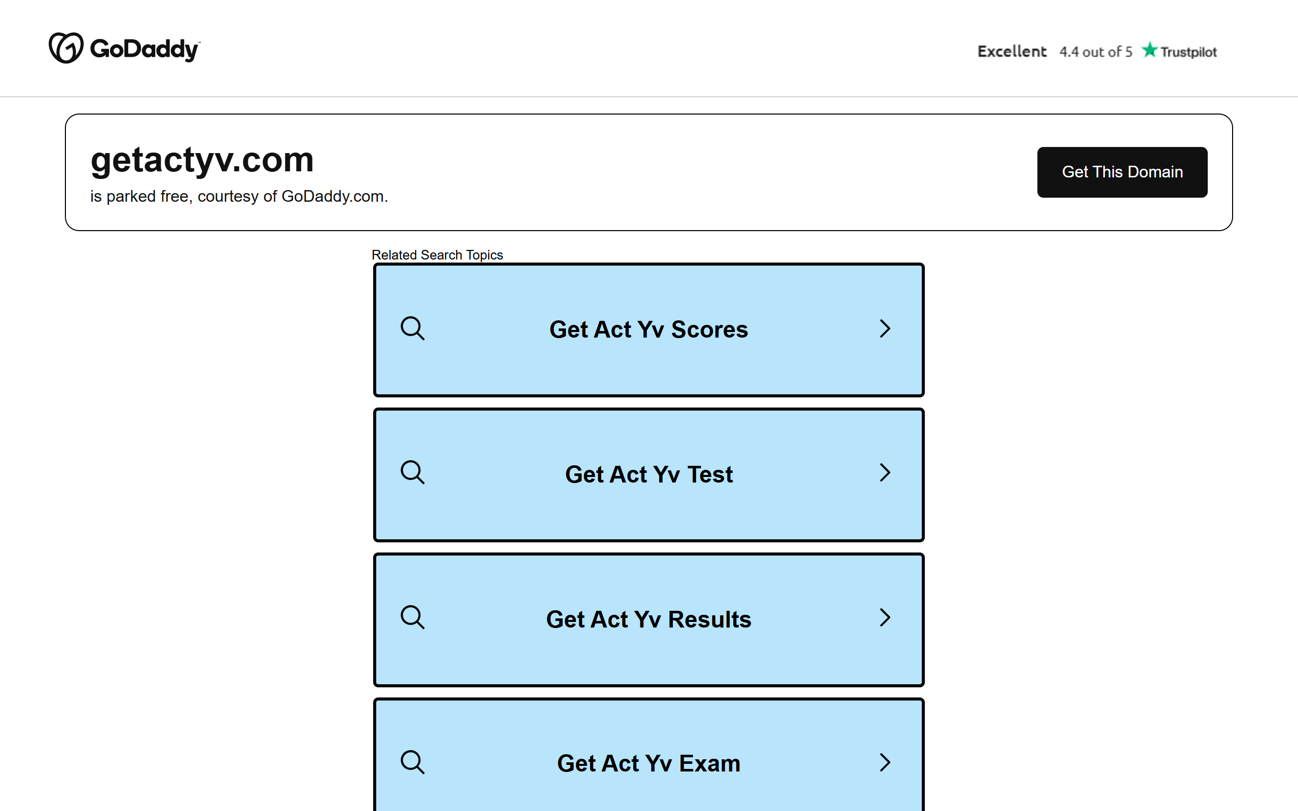 Getactyv screenshot