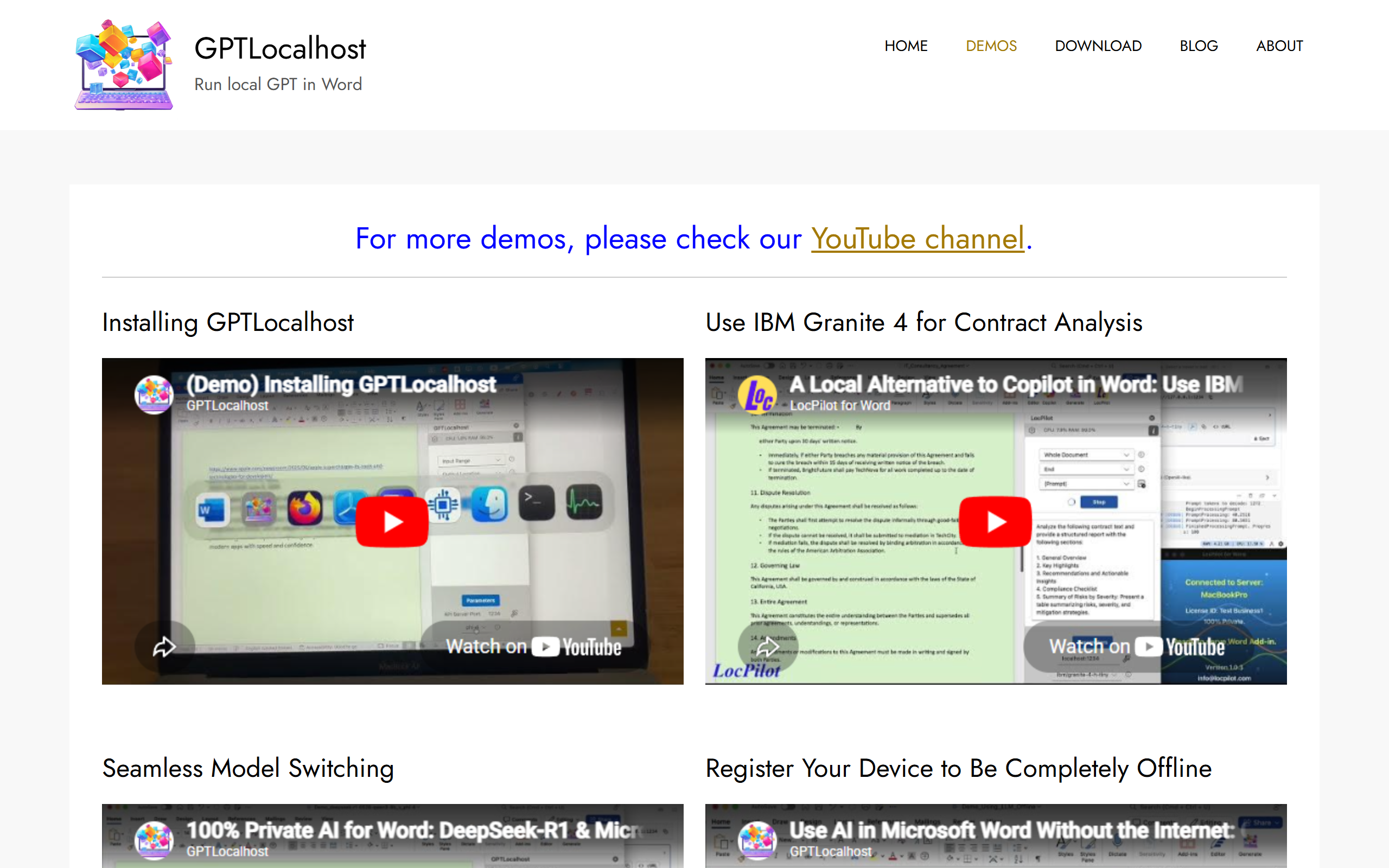 GPTLocalhost screenshot