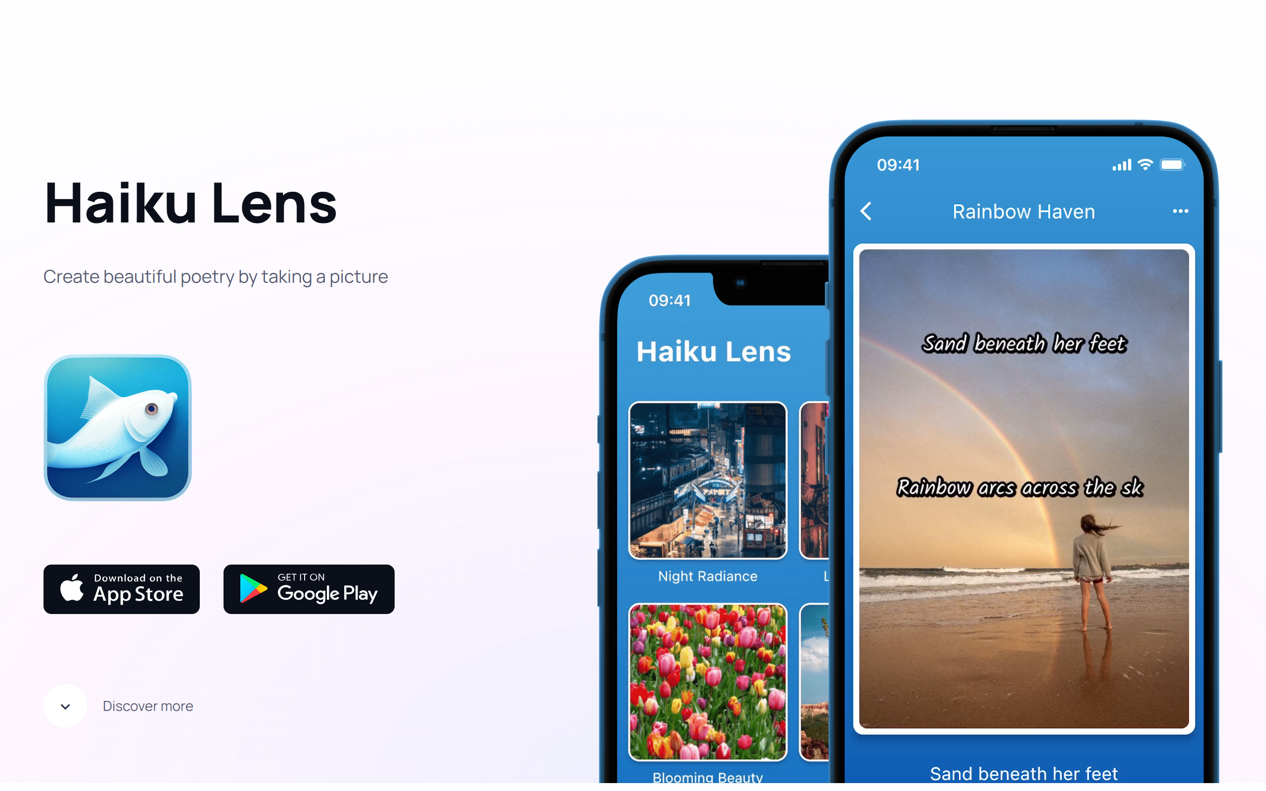 Haiku Lens screenshot