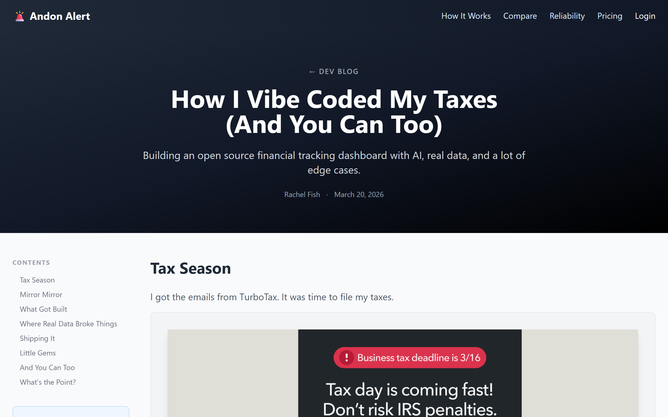 I Vibe Coded My Taxes (and you can too) screenshot