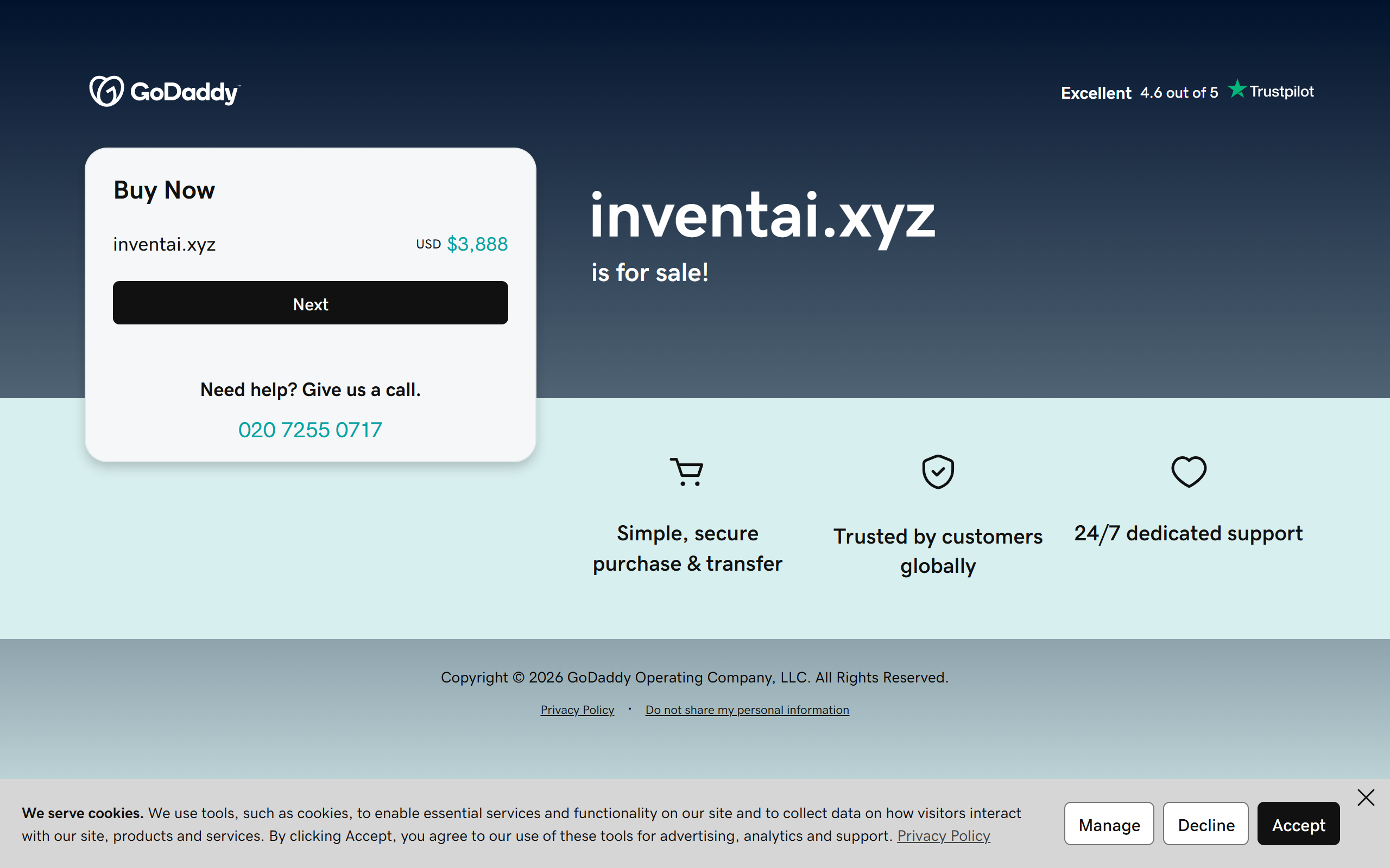 Inventai screenshot