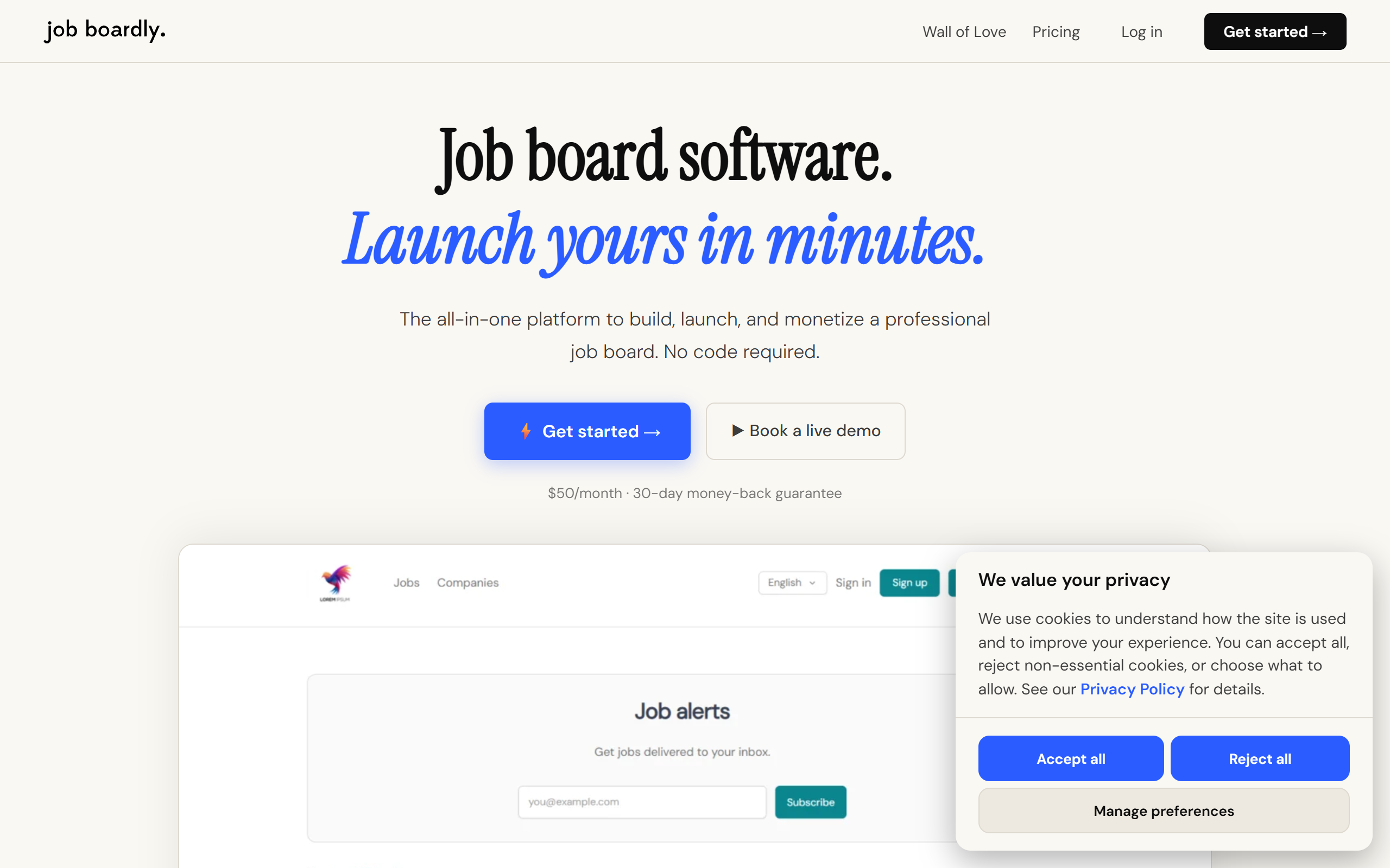 Job Boardly screenshot