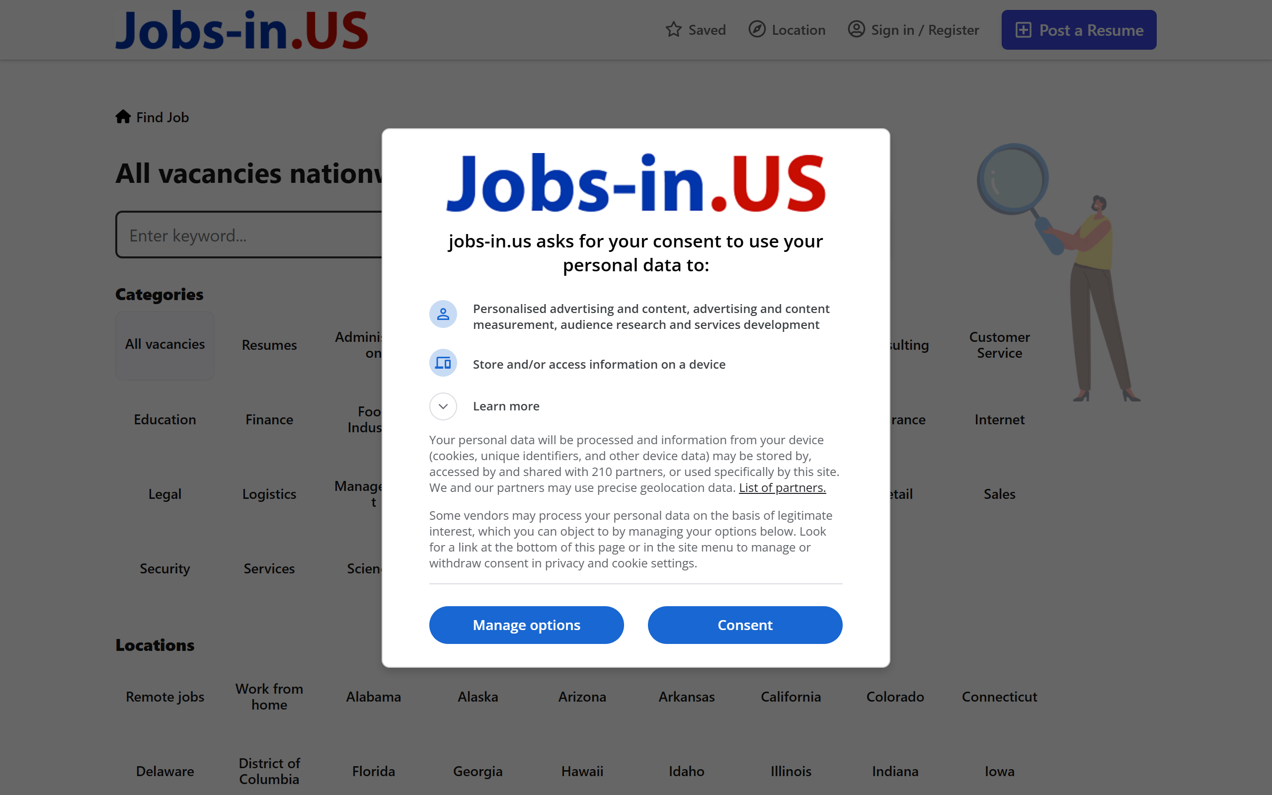 Jobs-in US screenshot