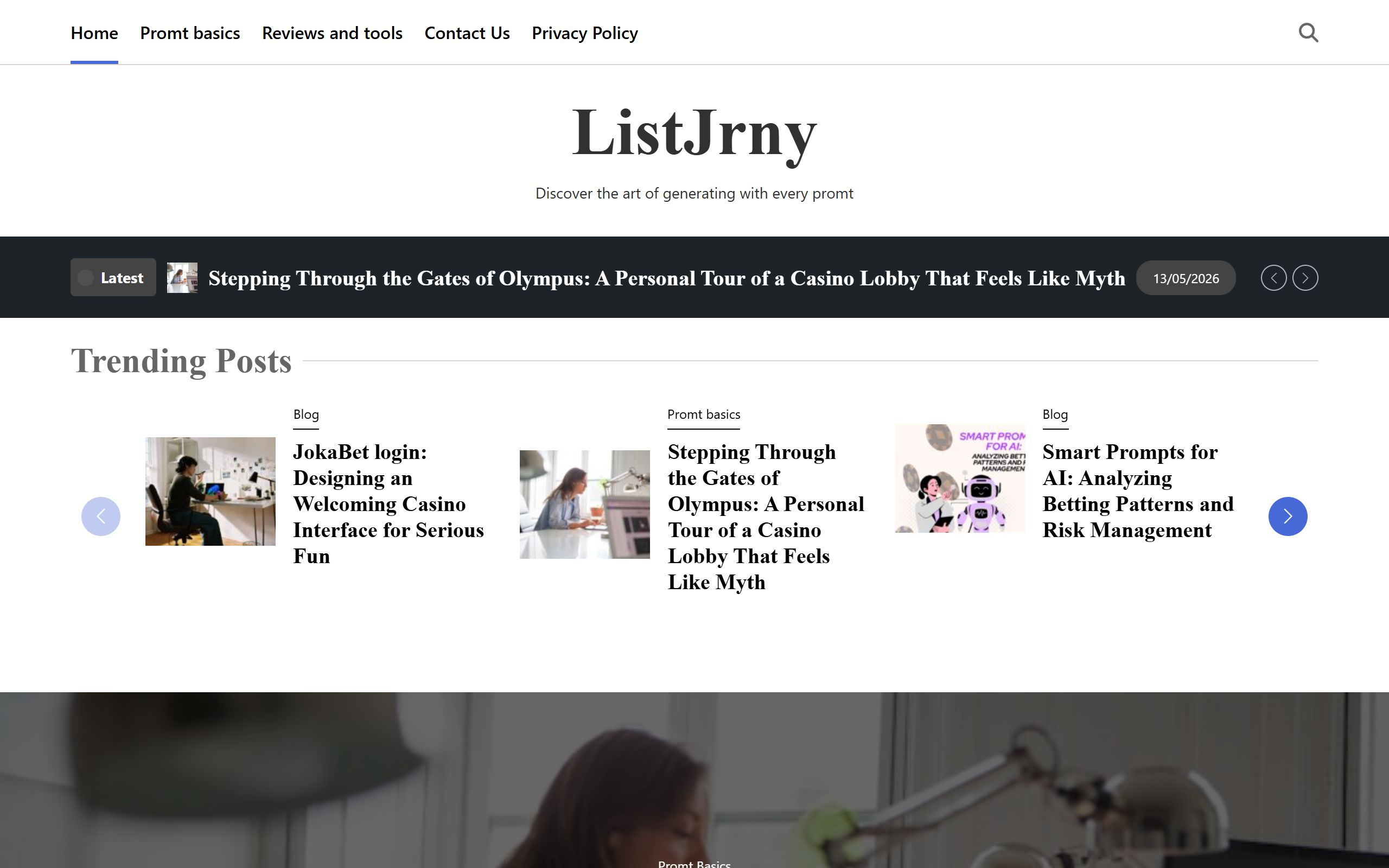 Jrnylist screenshot