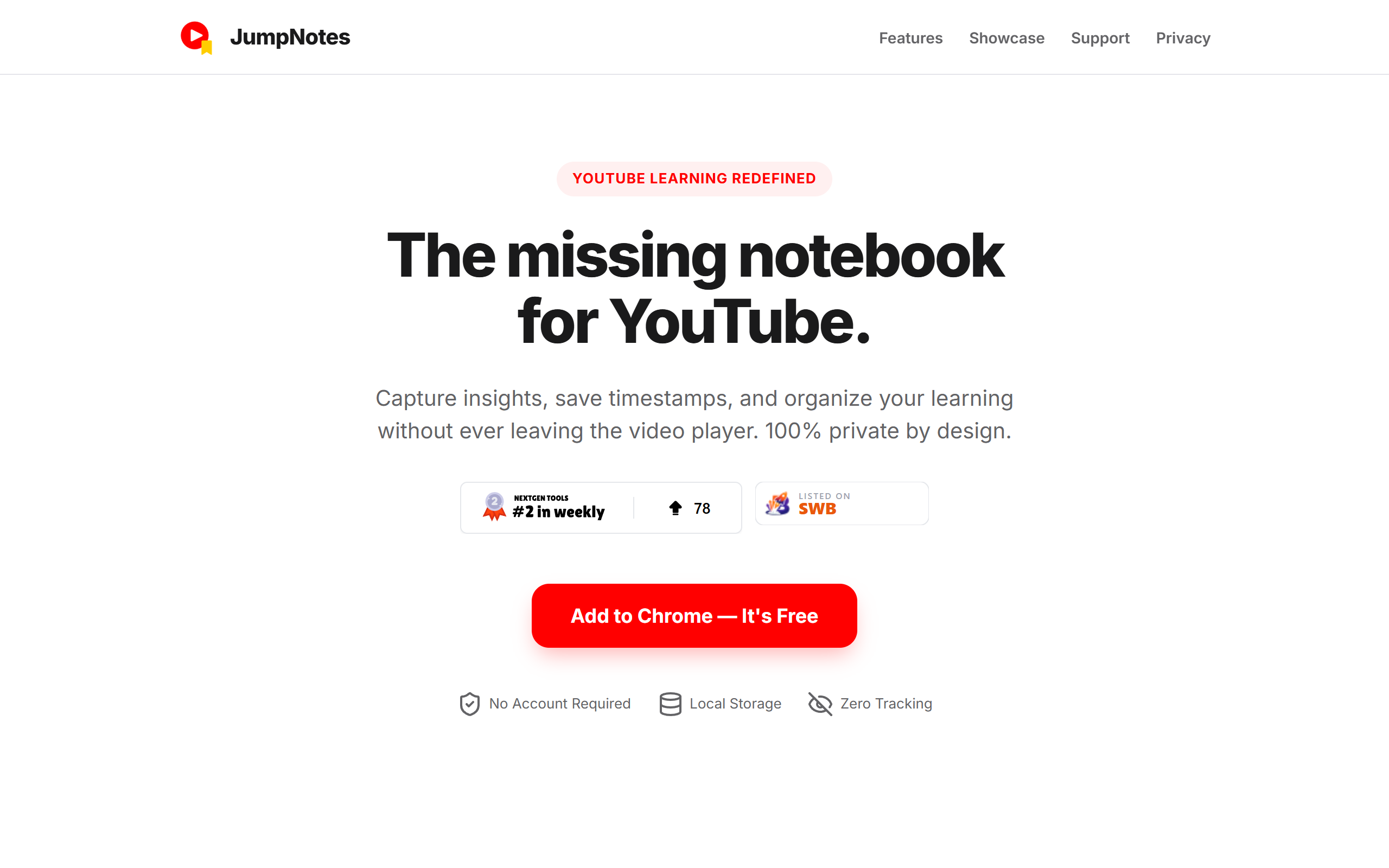 JumpNotes screenshot