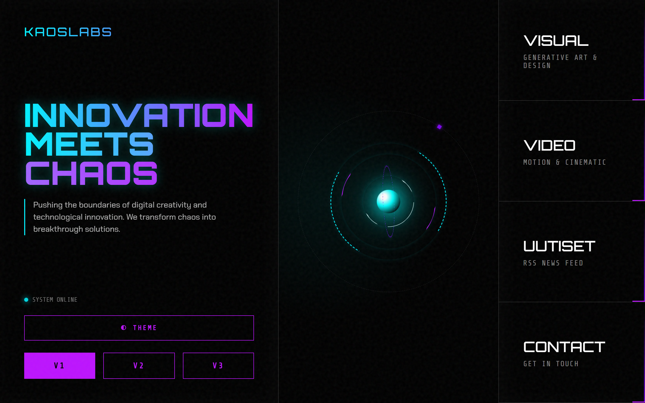 Kaoslabs screenshot