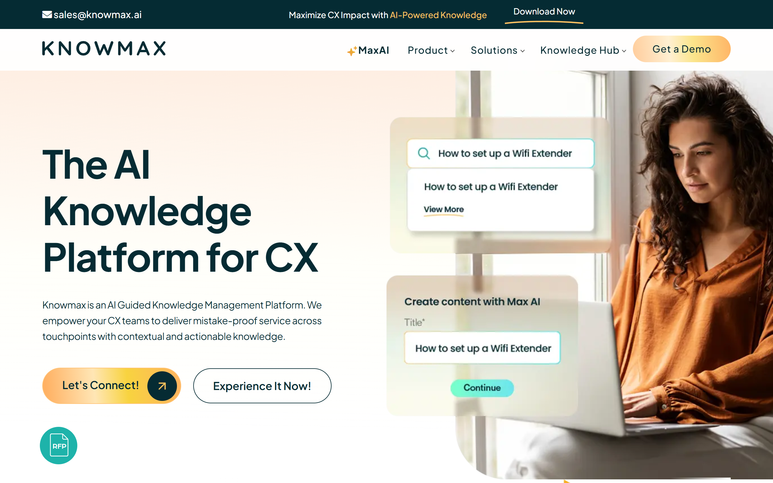 Knowmax screenshot