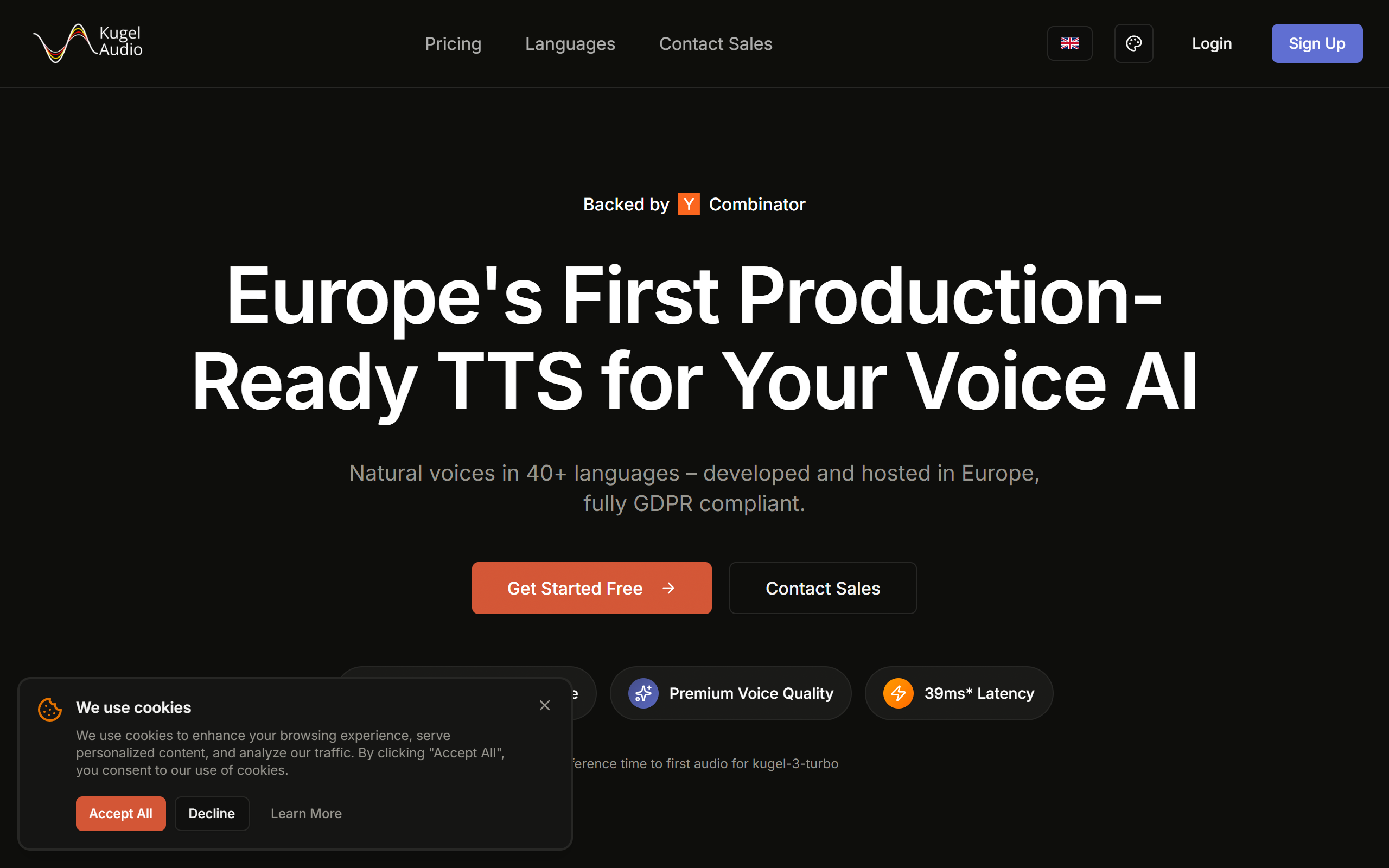 KugelAudio screenshot