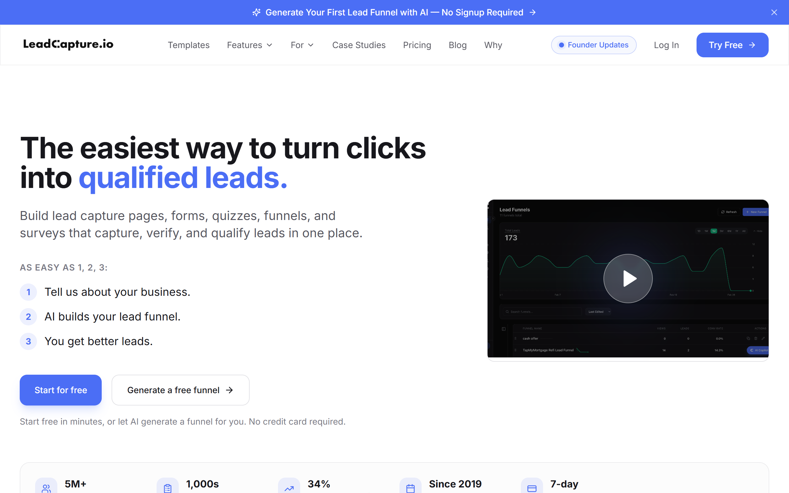 LeadCapture.io screenshot