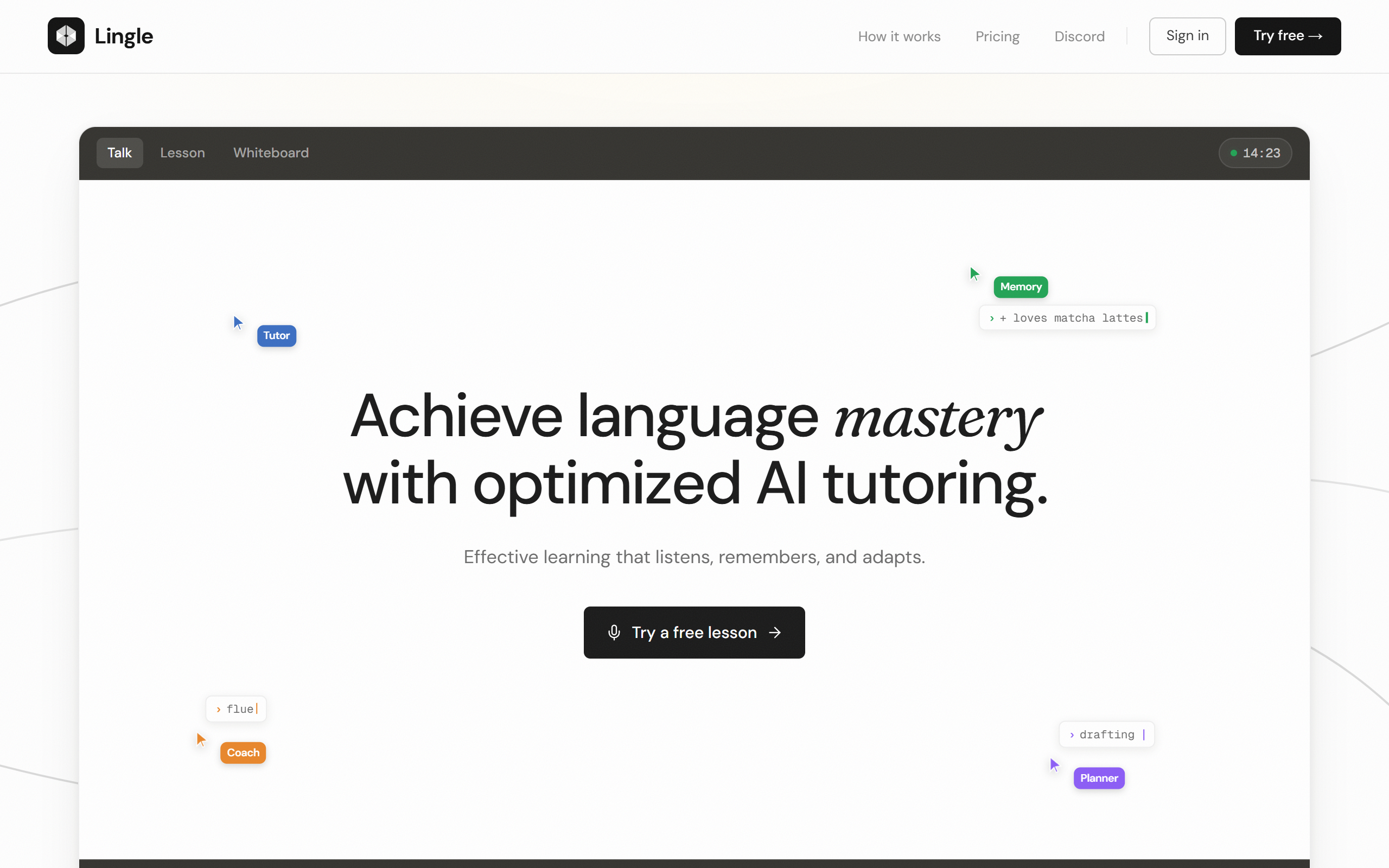 Lingle screenshot