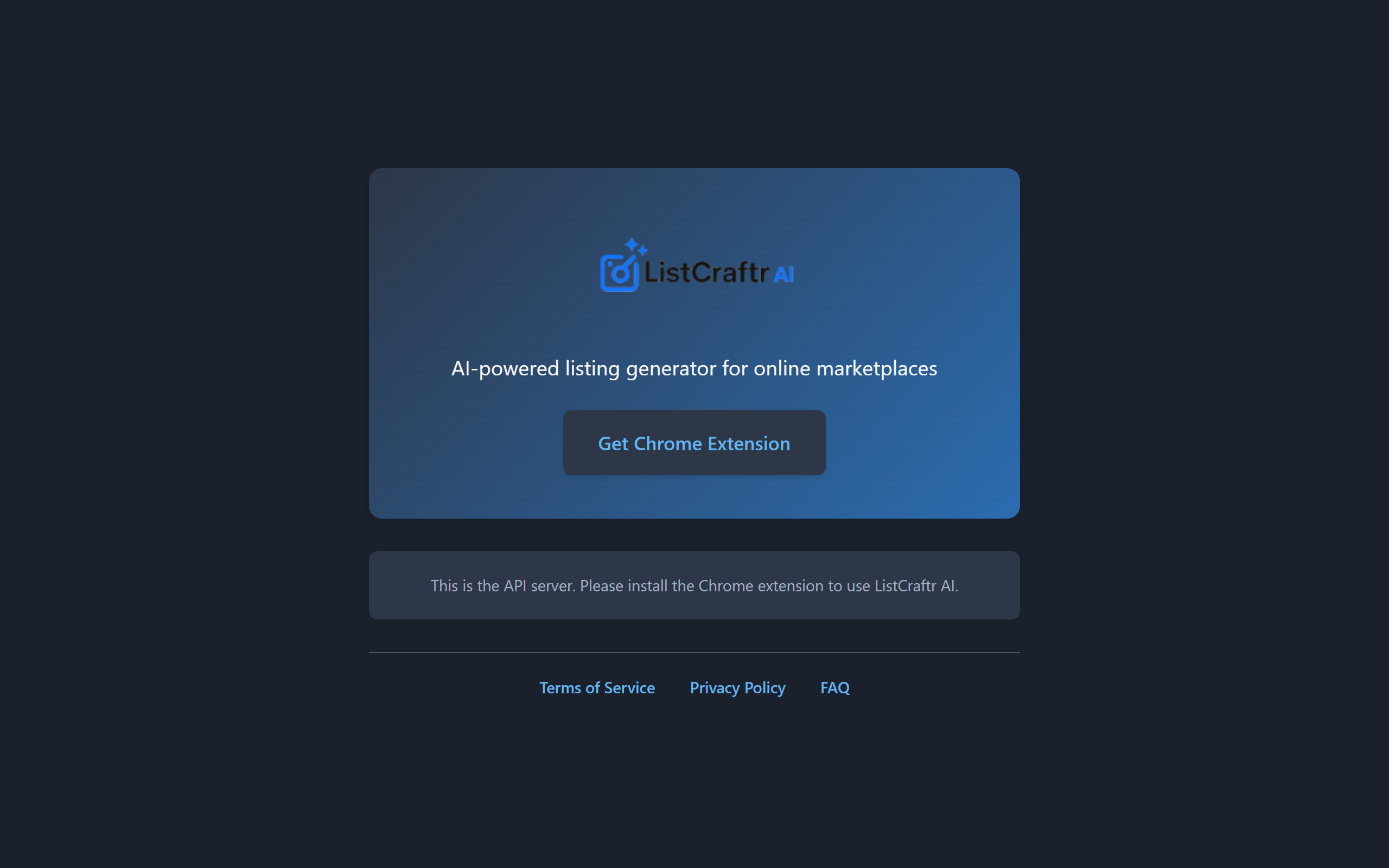 Listcraftr AI screenshot