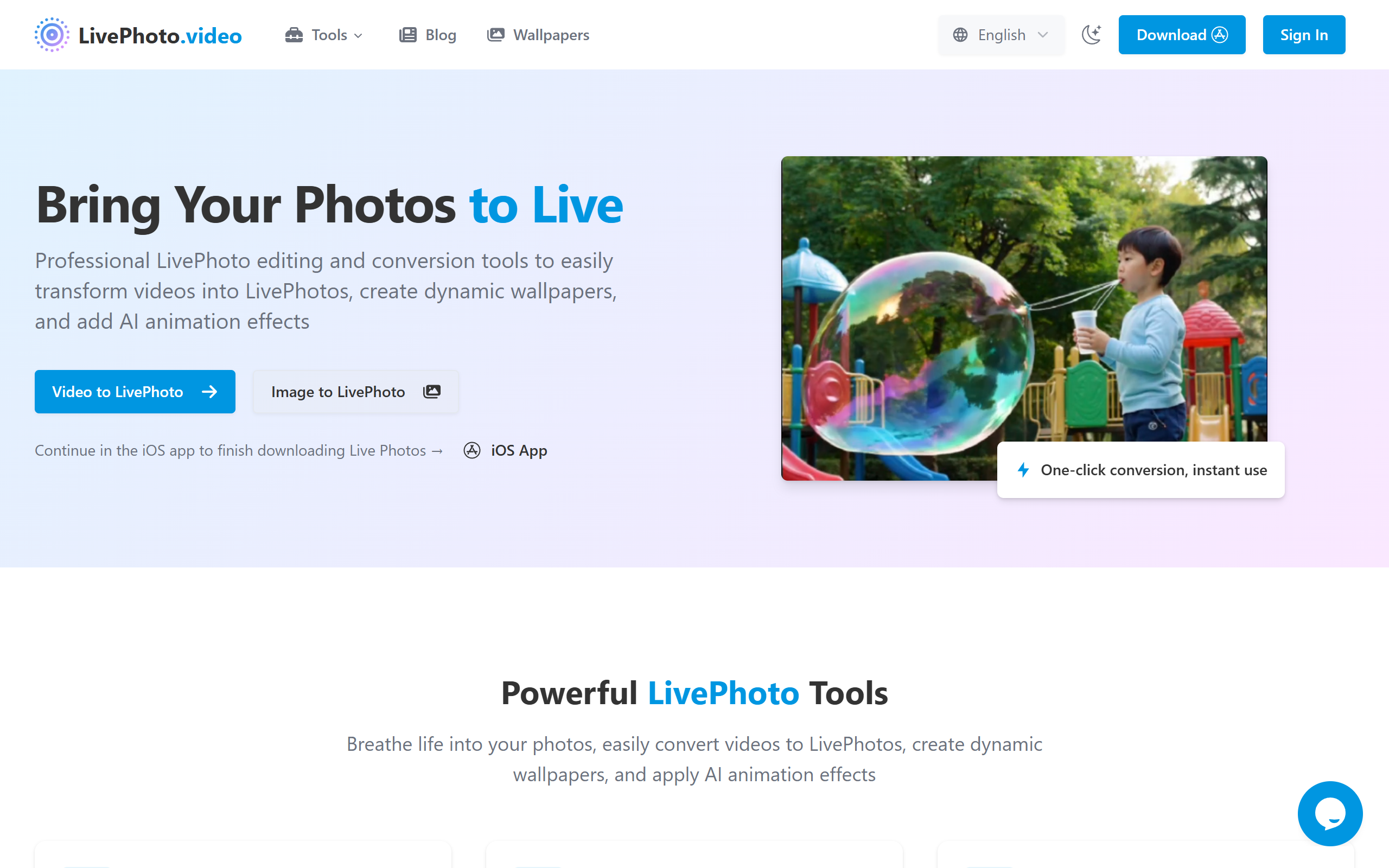 LivePhoto.video screenshot