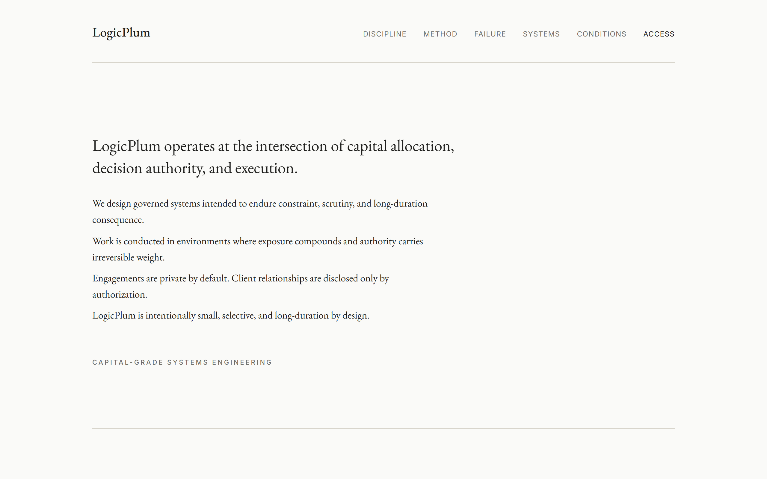 LogicPlum screenshot